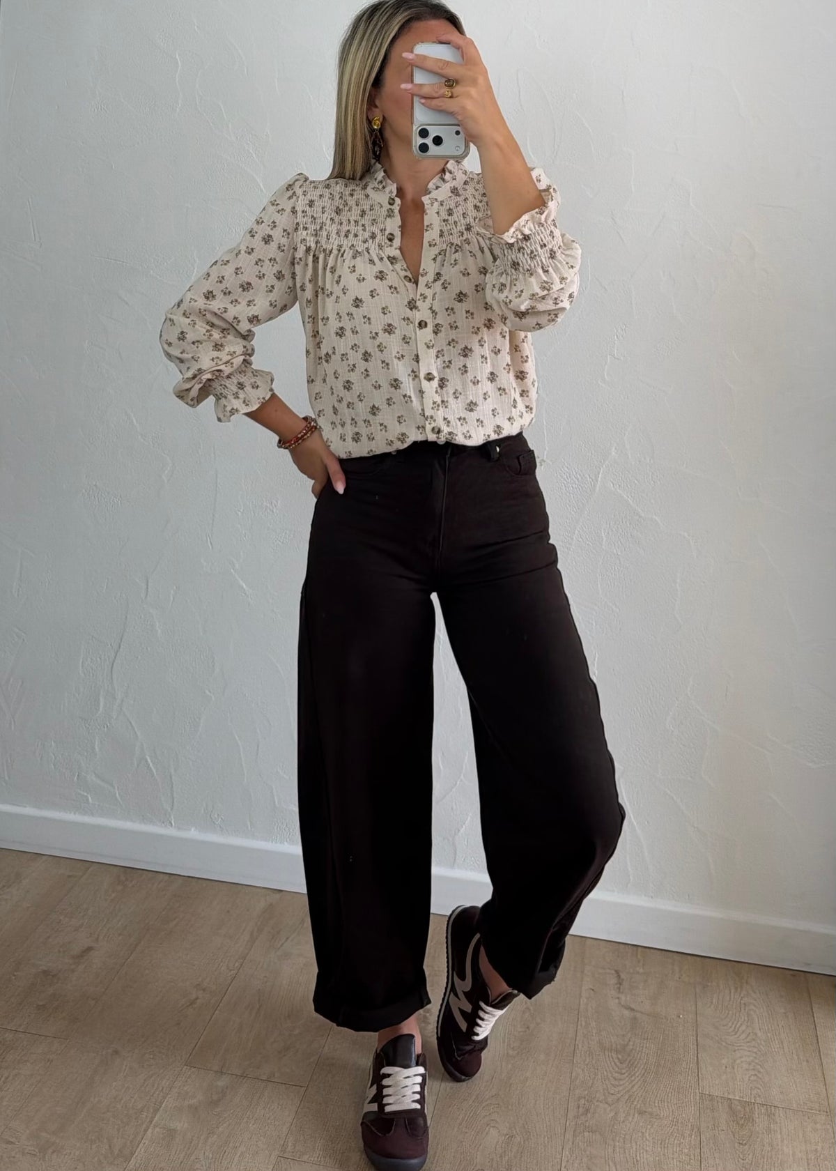 Blouse Maelle fleurie