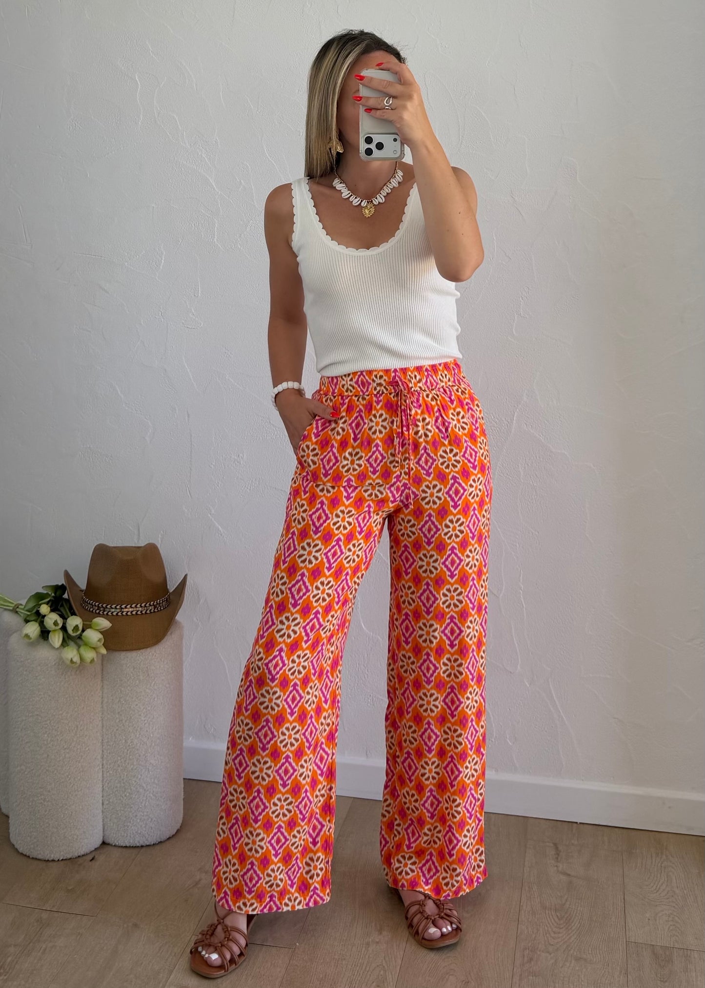 Pantalon MYA Orange