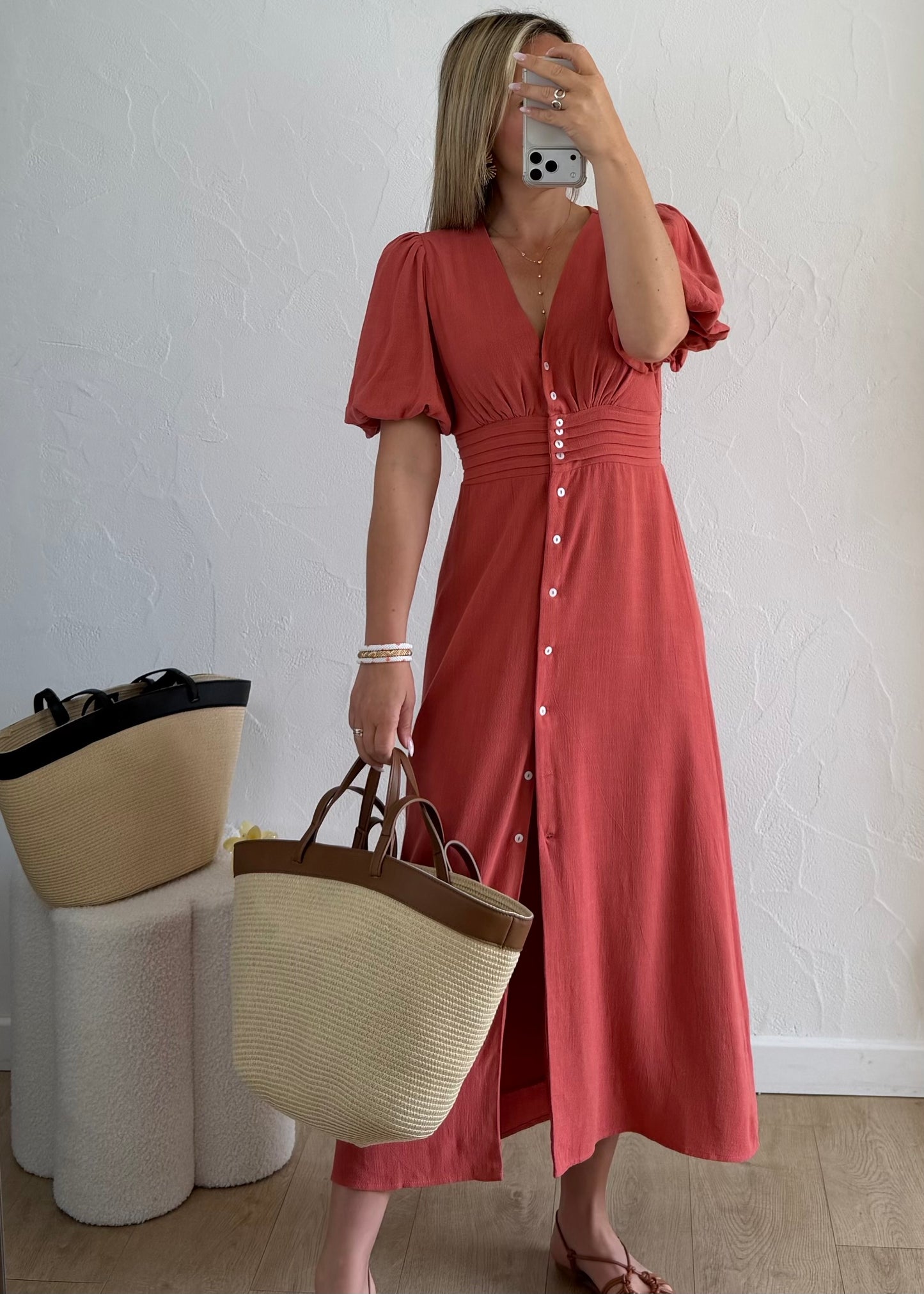 Robe FLAVIA Terracotta