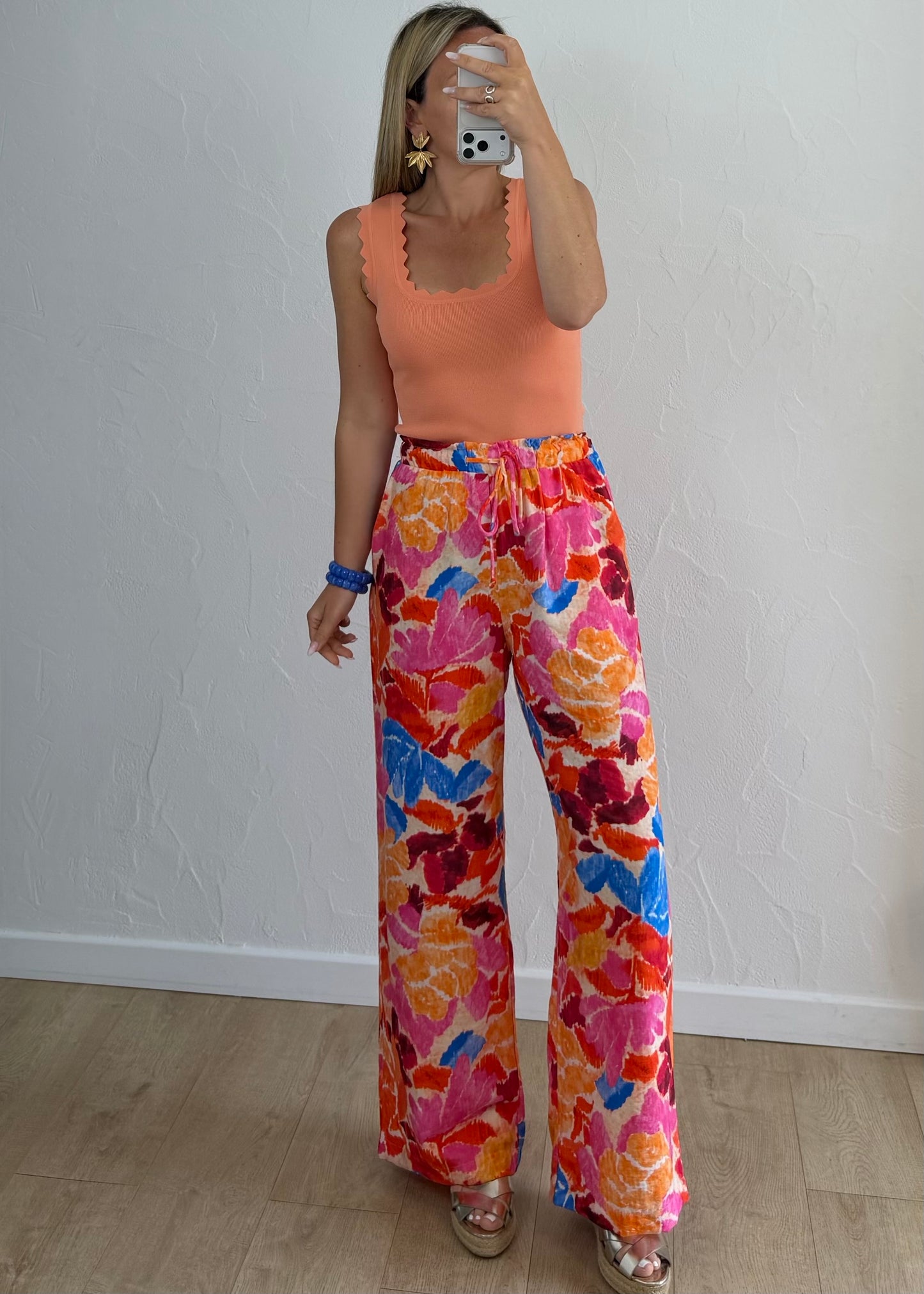 Pantalon CORINNE Fuschia