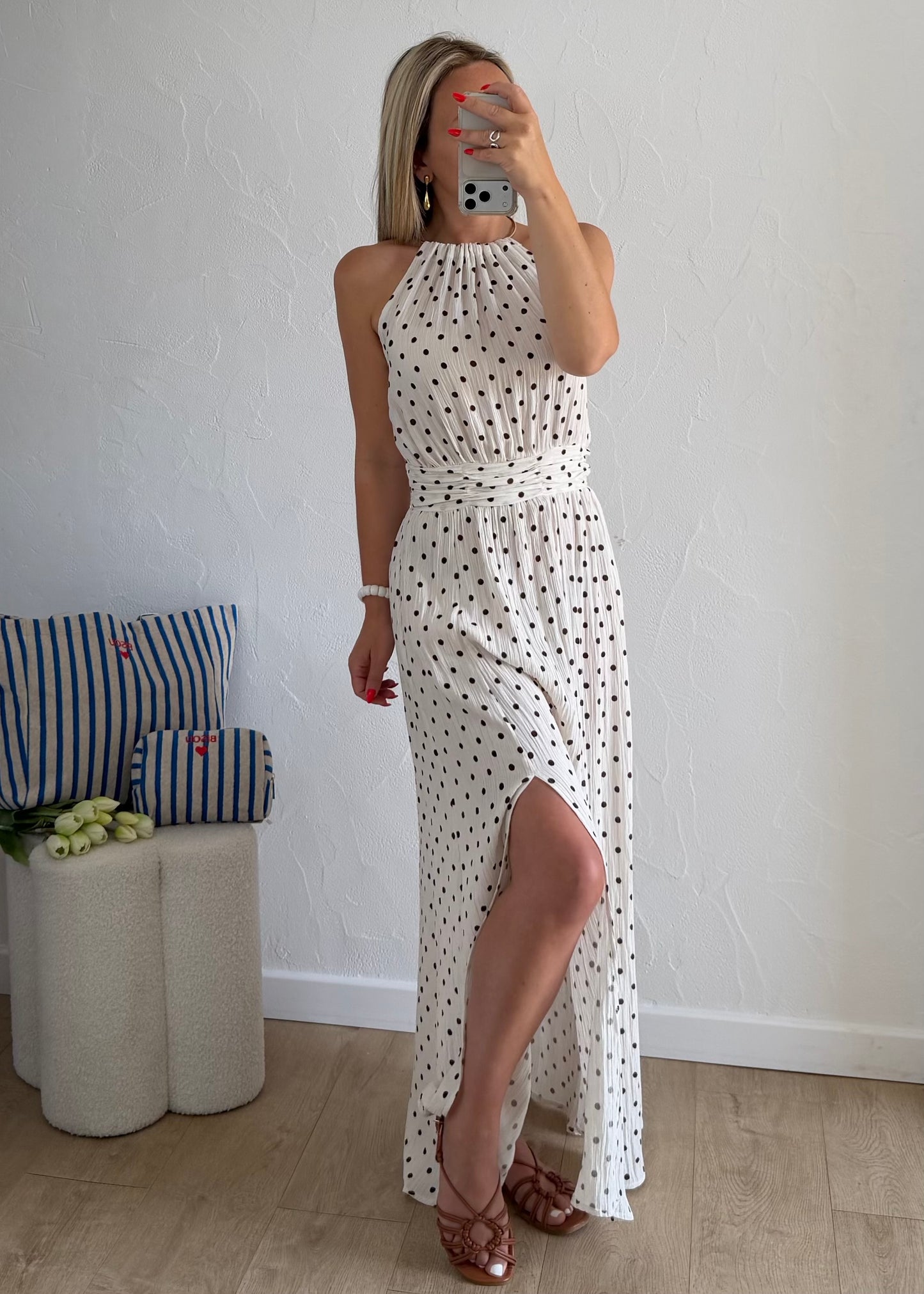 Robe NINA Ecru