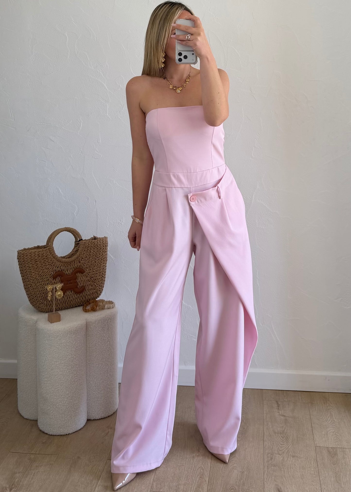 Combinaison bustier Lou Rose