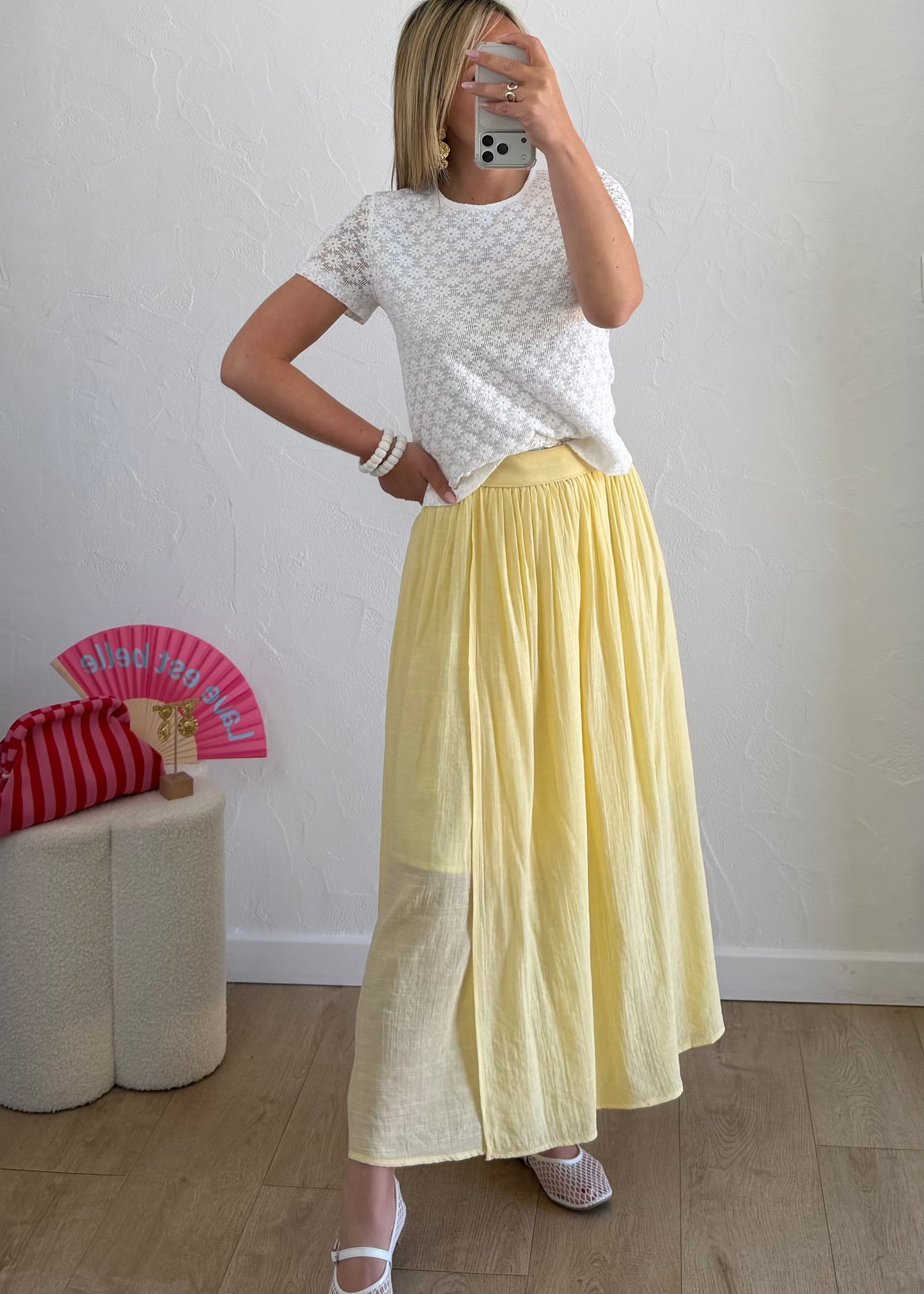 Jupe ANAYA Jaune