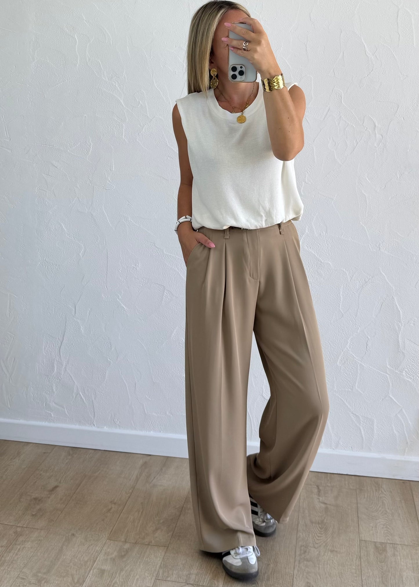 Pantalon JADE Camel