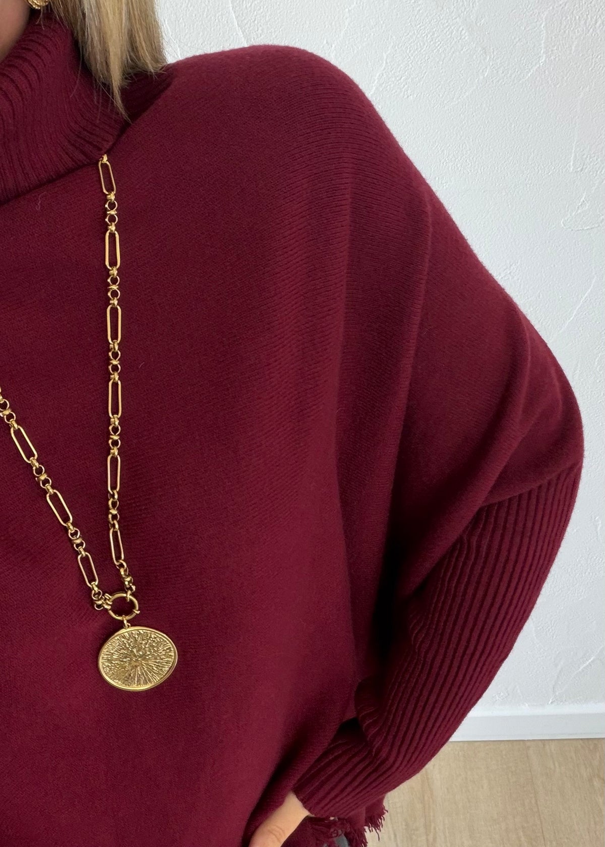 Pull Christie bordeaux