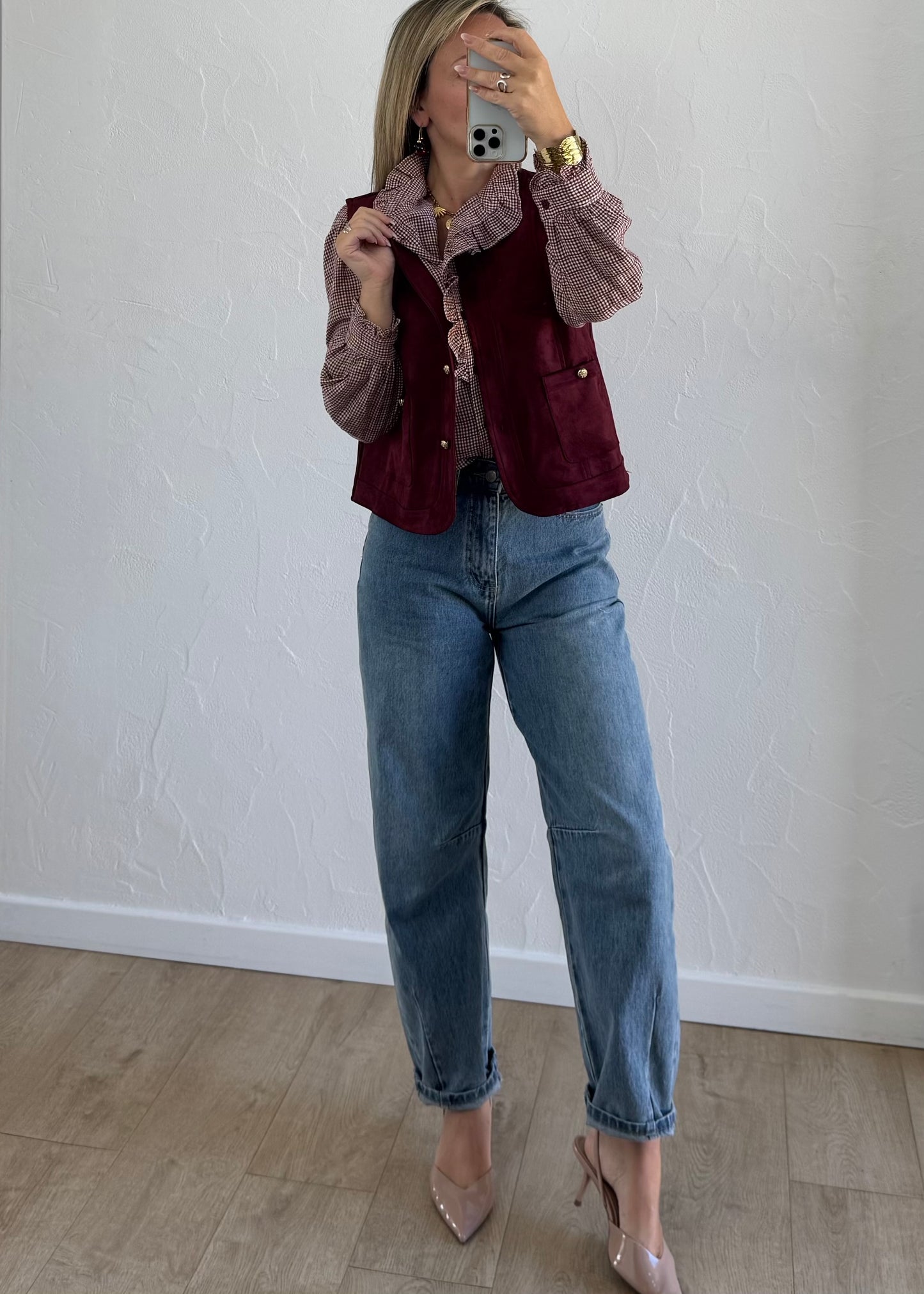 Veste CHRISTELLE Bordeaux