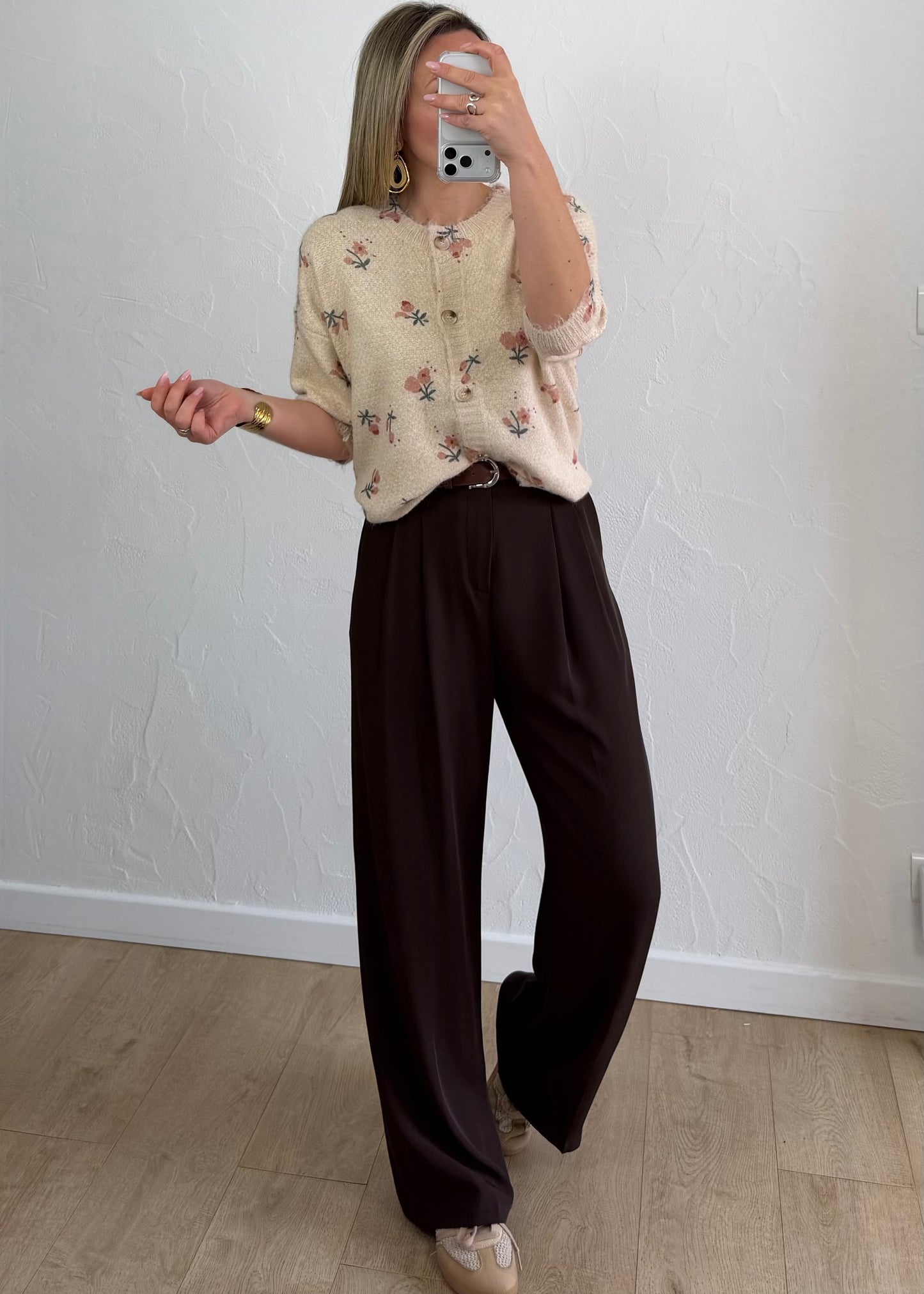 Gilet MARGUERITE Beige