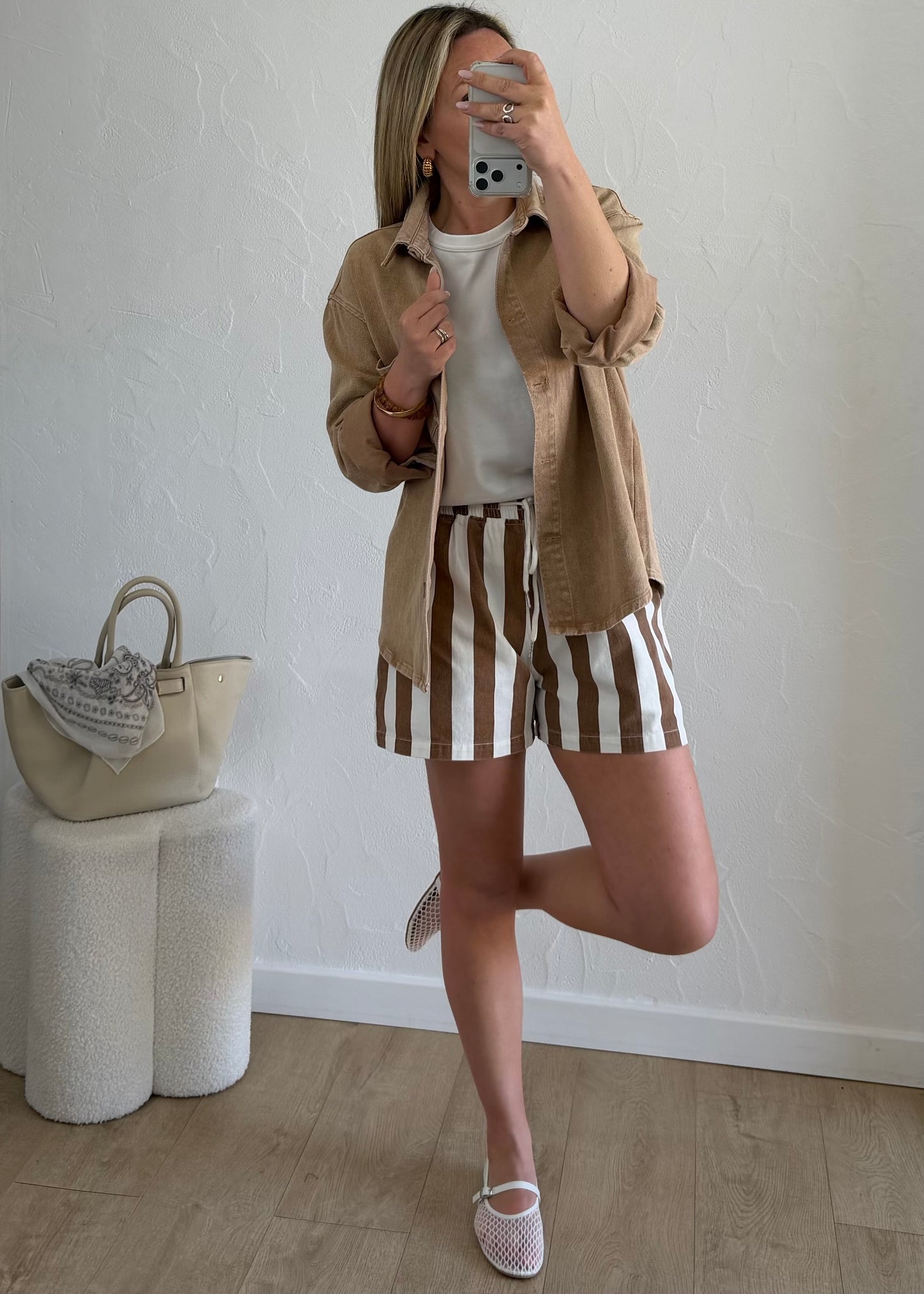 Veste FAUSTINE Camel