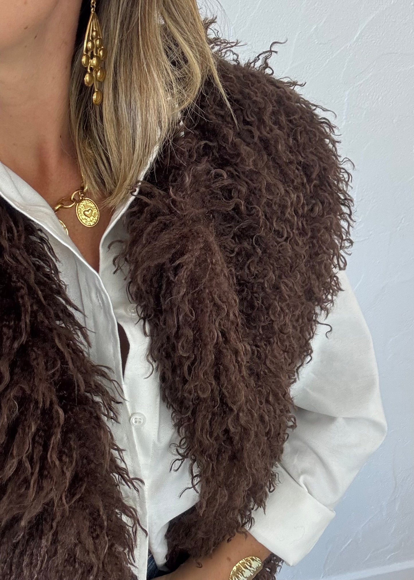 Veste LUNORE Chocolat