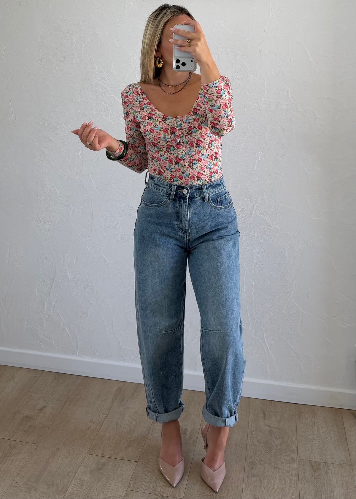 Body Oriane fleuri