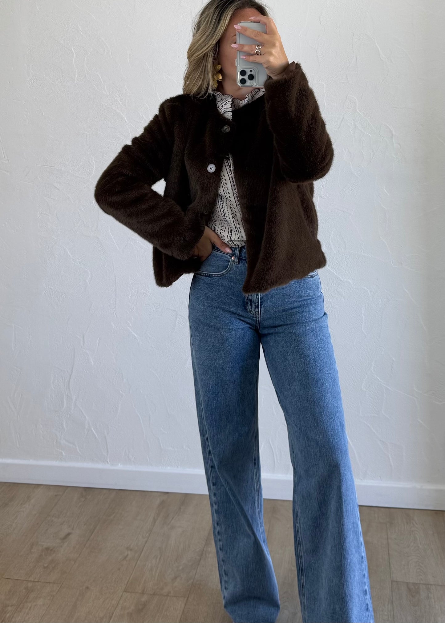 Veste LUNOR Chocolat