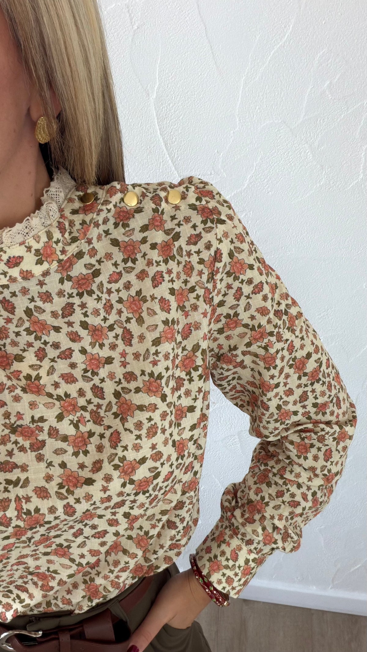 Blouse Fany fleurie