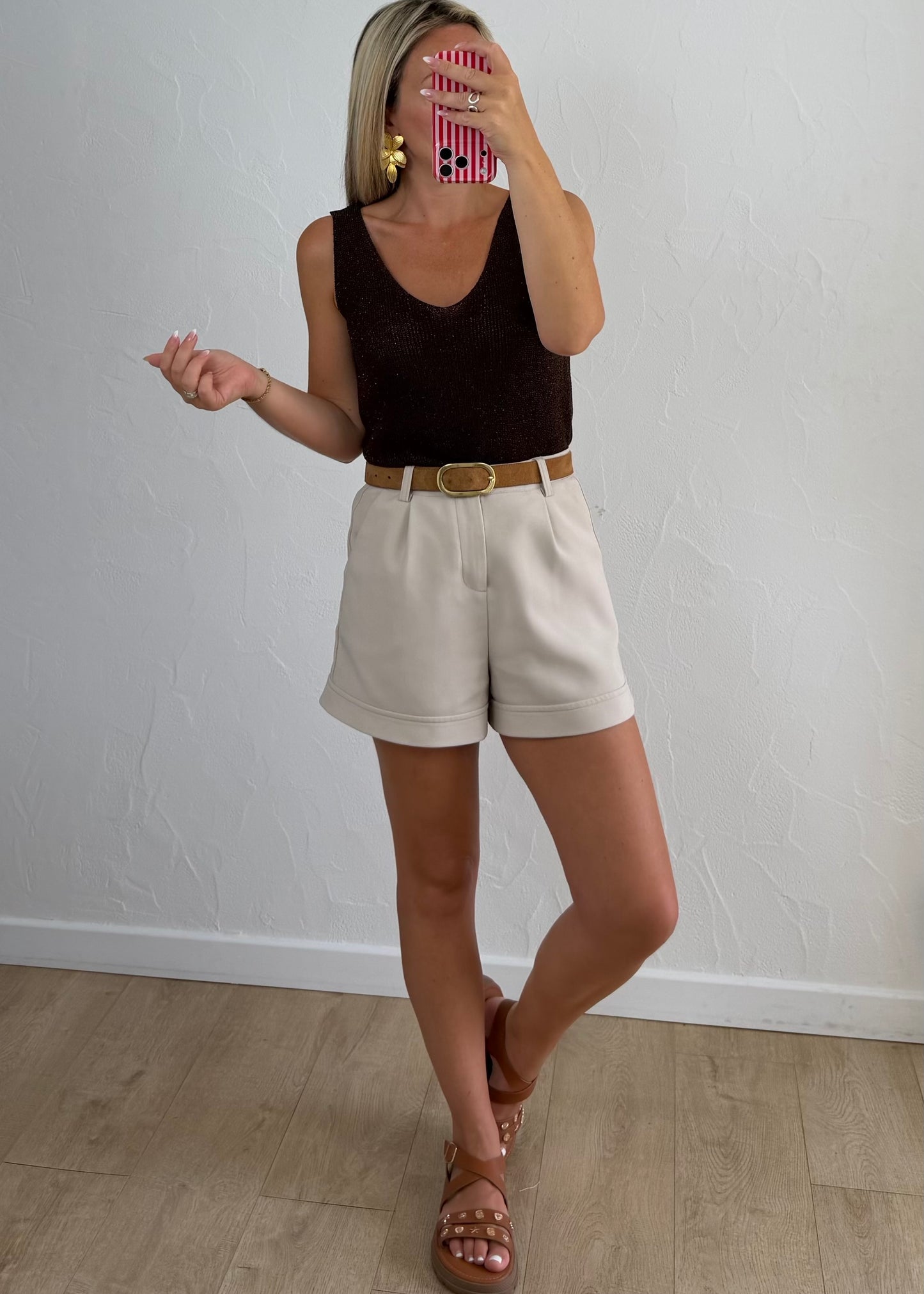 Débardeur EUGENIE Choco
