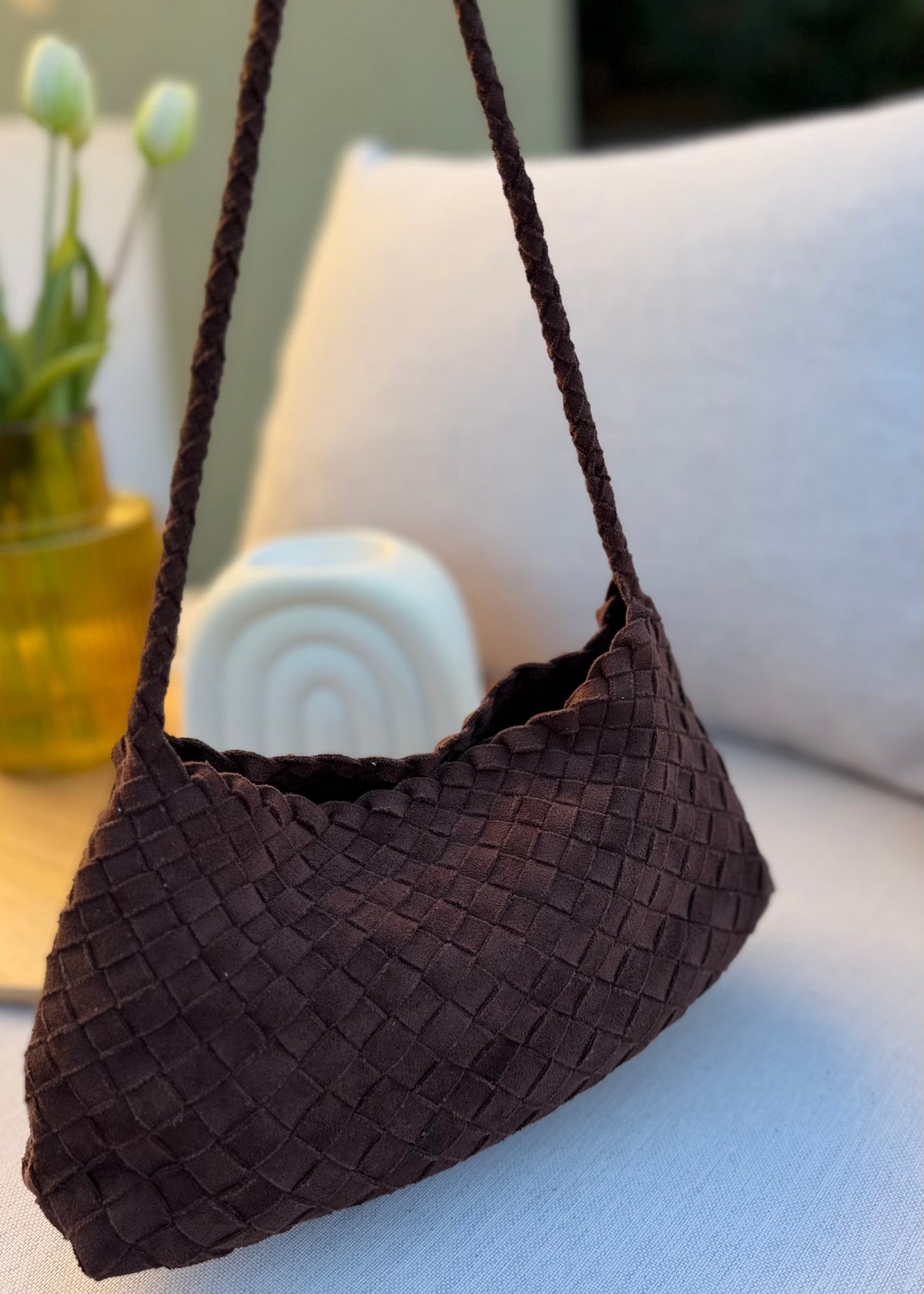 Sac tréssé choco