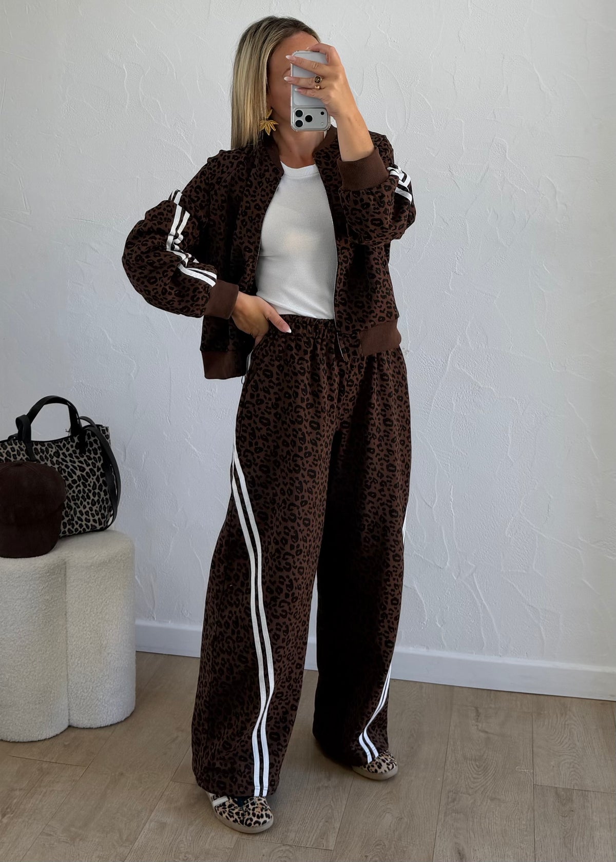 Pantalon Salomé léopard