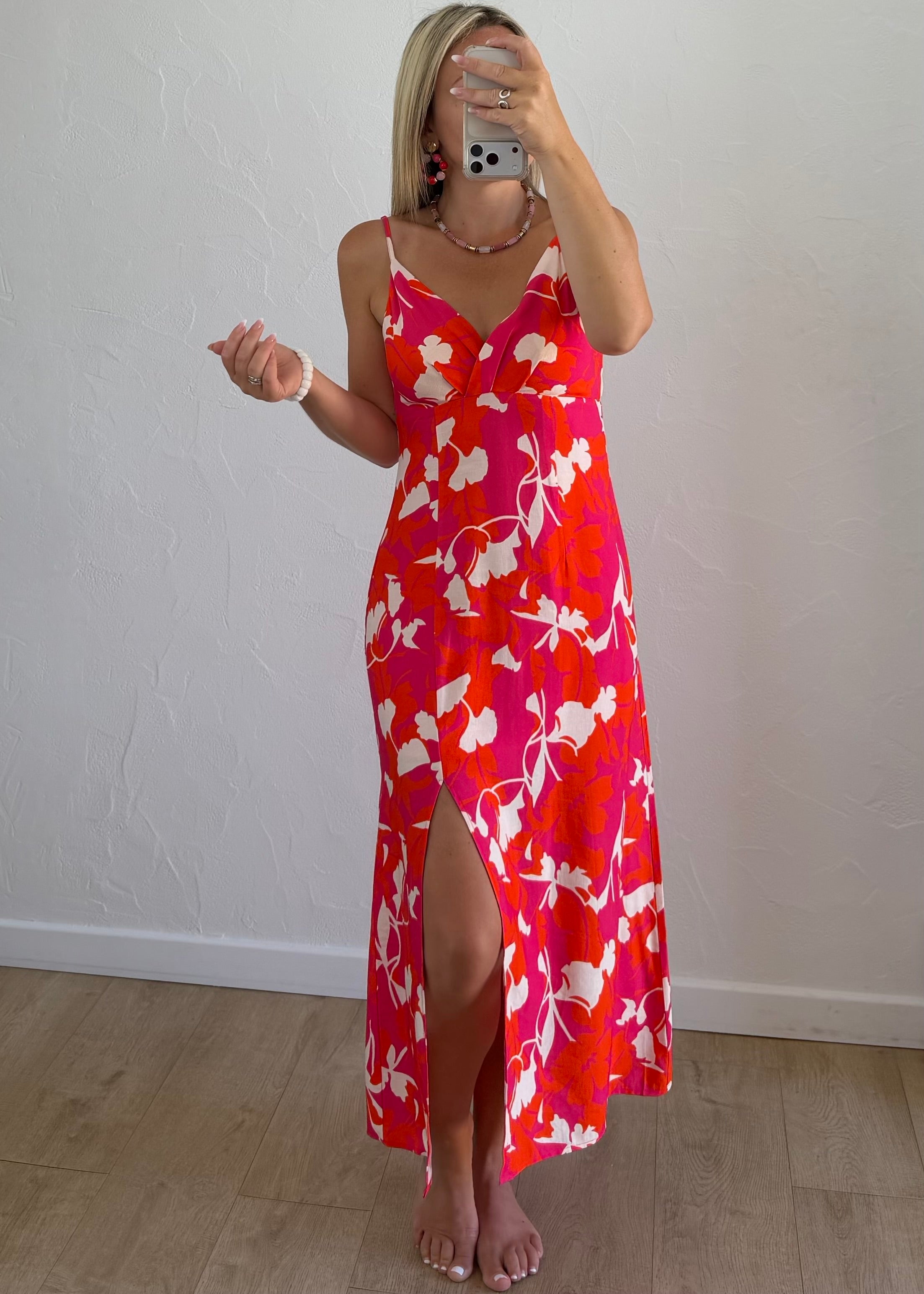 Robe FAUSTINE Corail