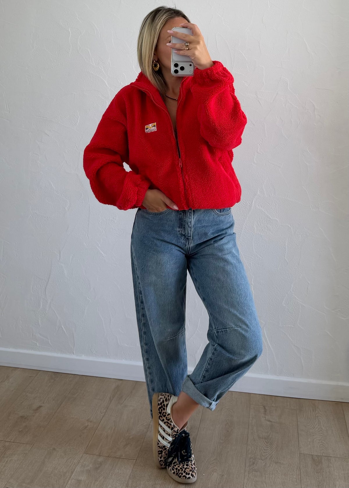 Polaire Ariana rouge