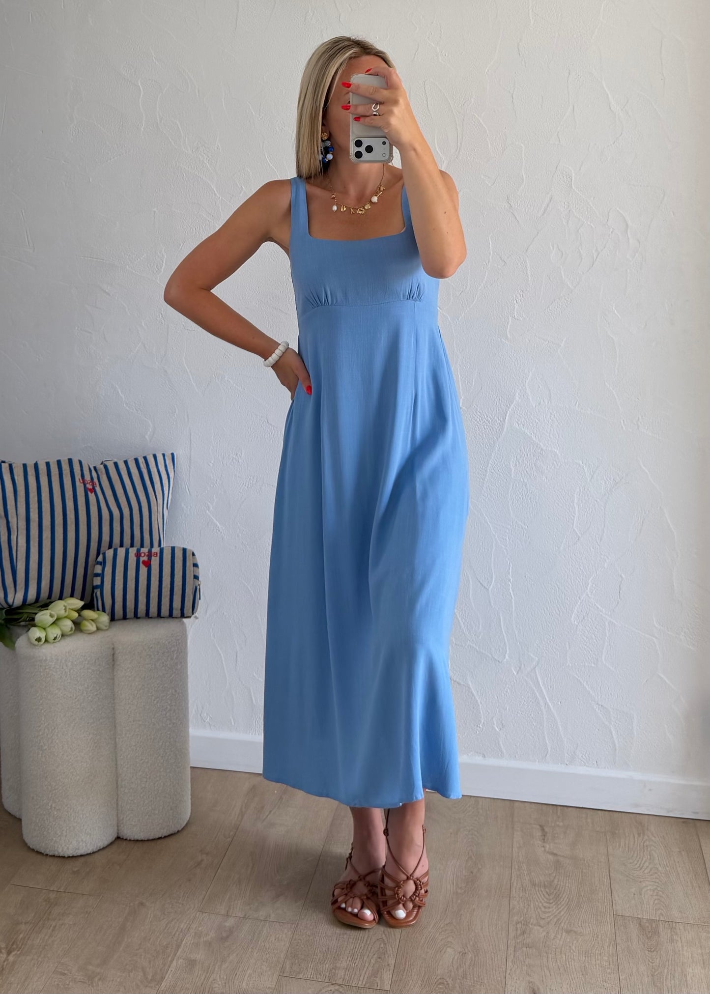 Robe CINDY Bleu