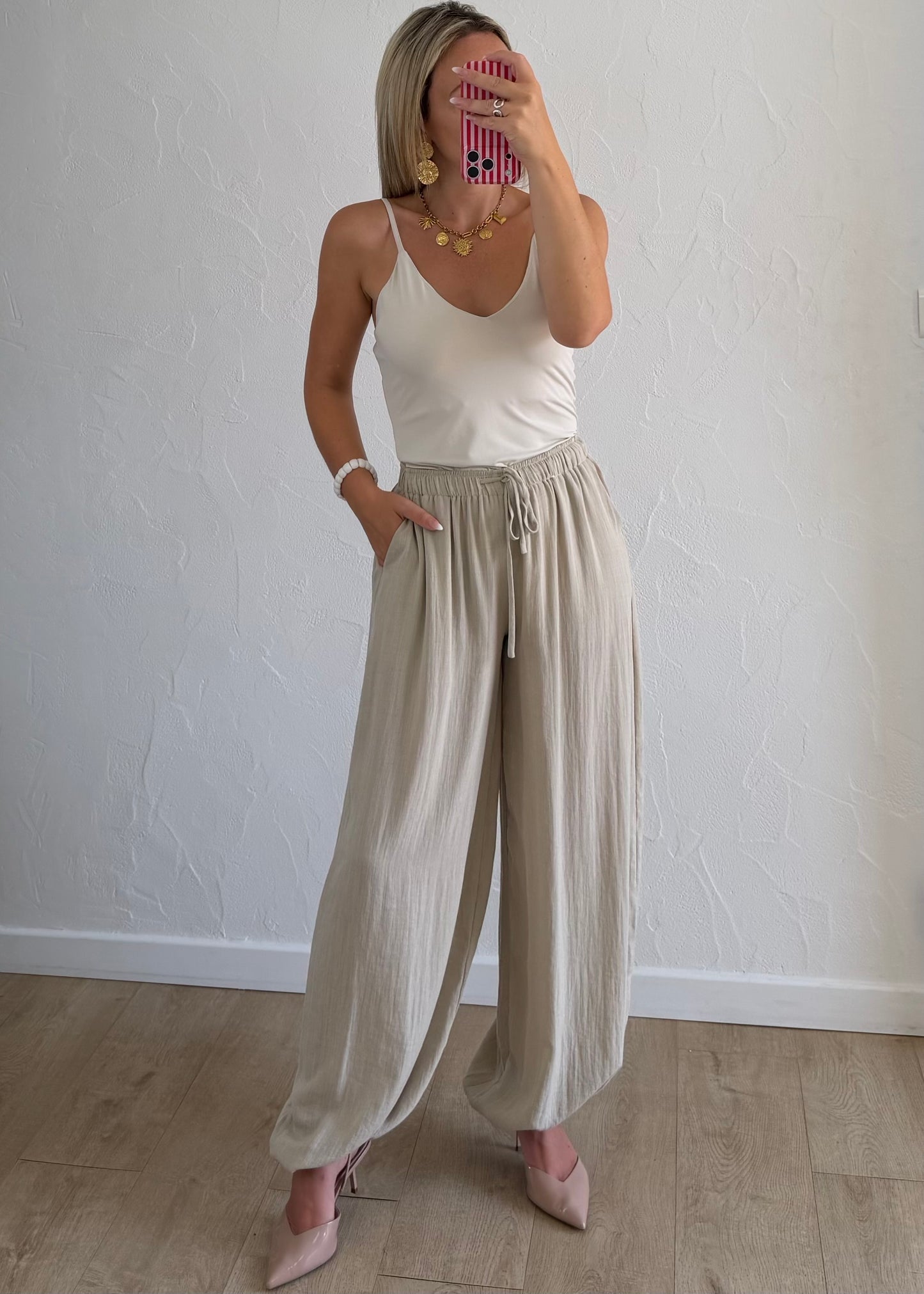 Pantalon NINON Beige