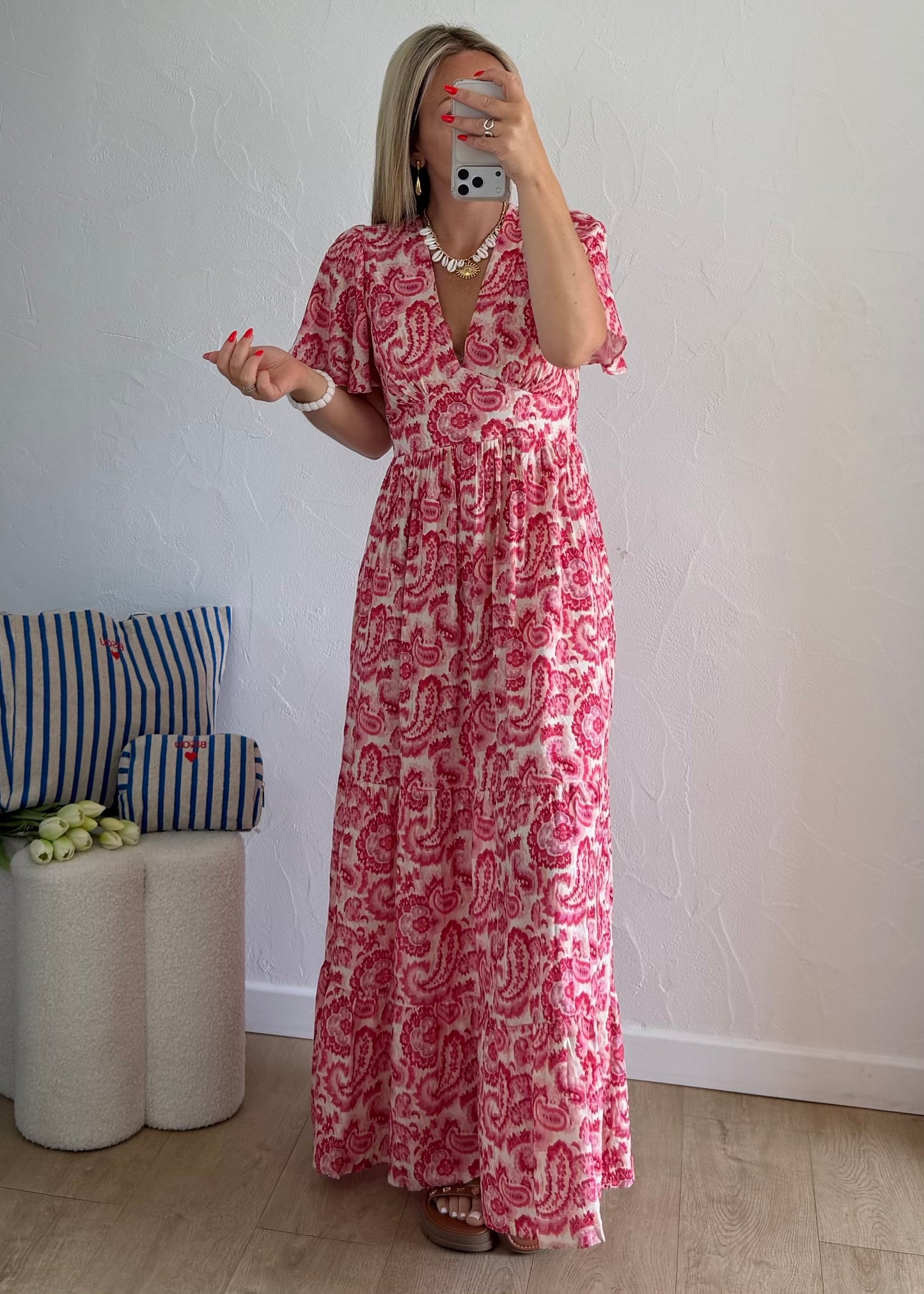 Robe LYLOU Fuschia