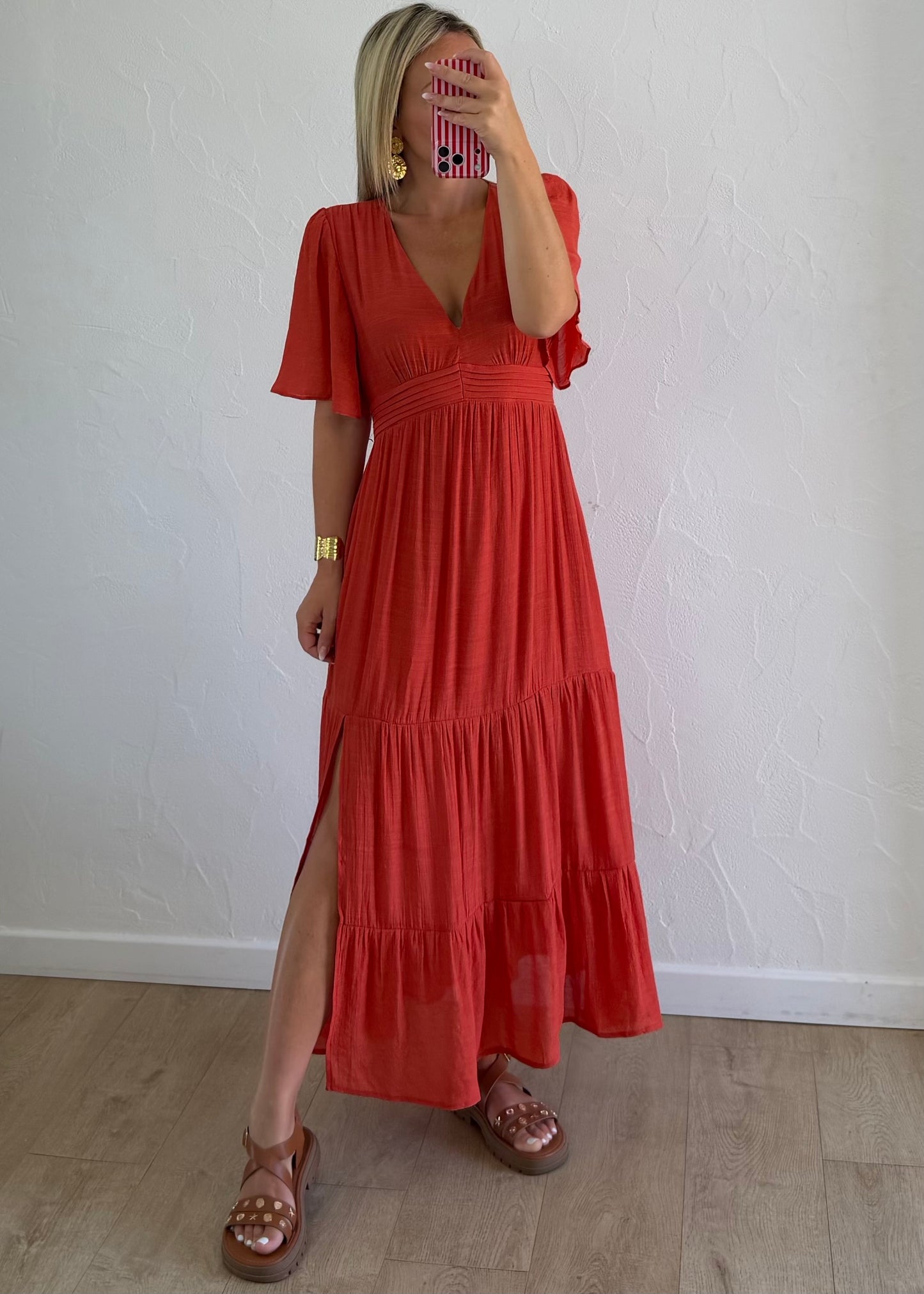 Robe LALIE Terracotta