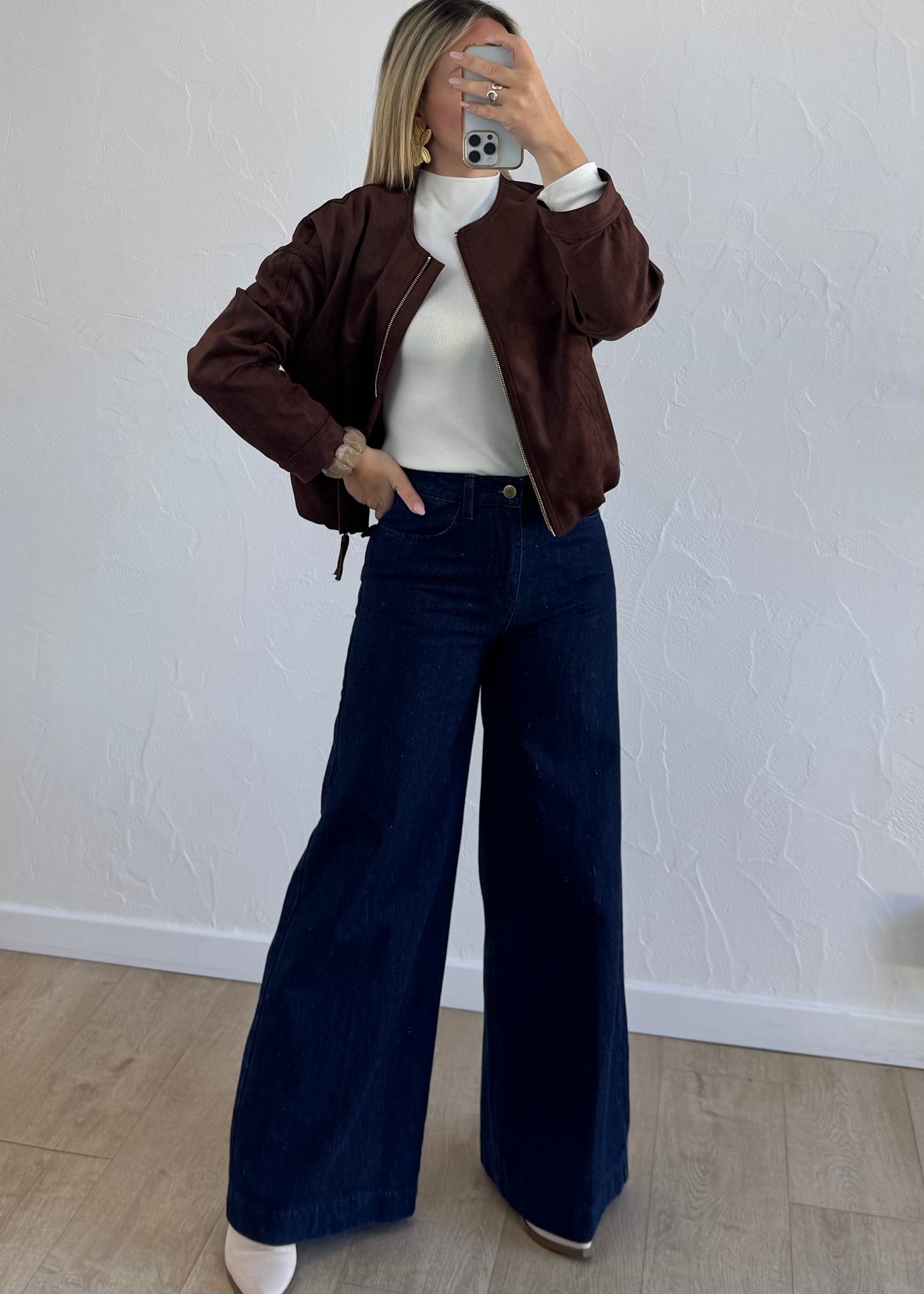 Veste BLEUET Marron