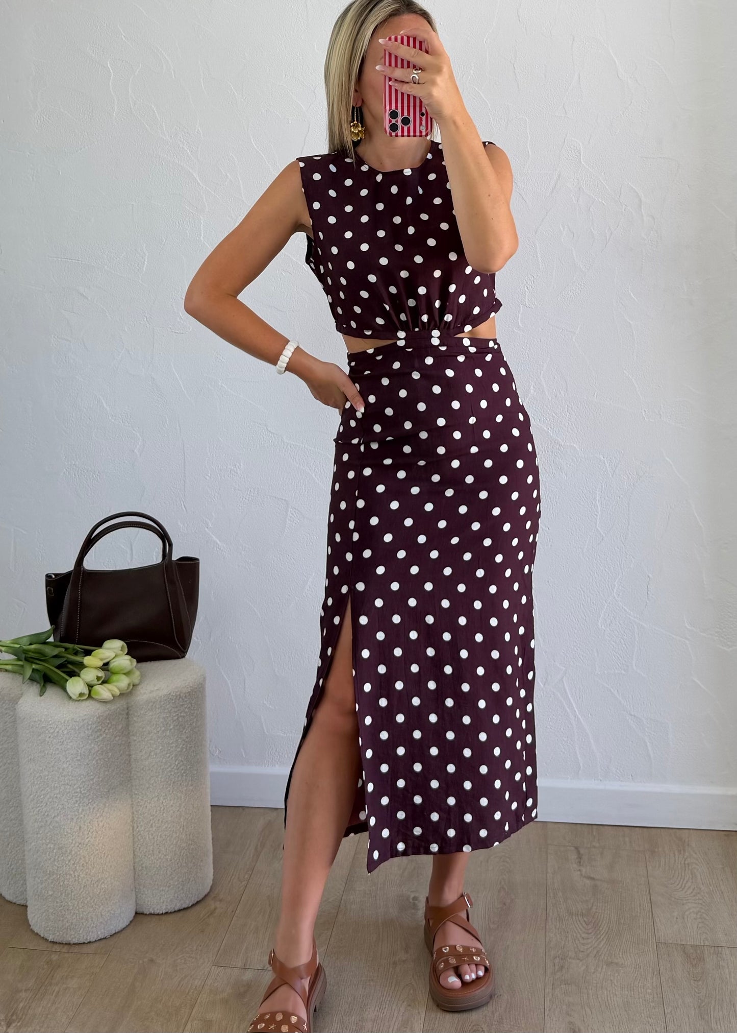 Robe MÉLODIE Bordeaux