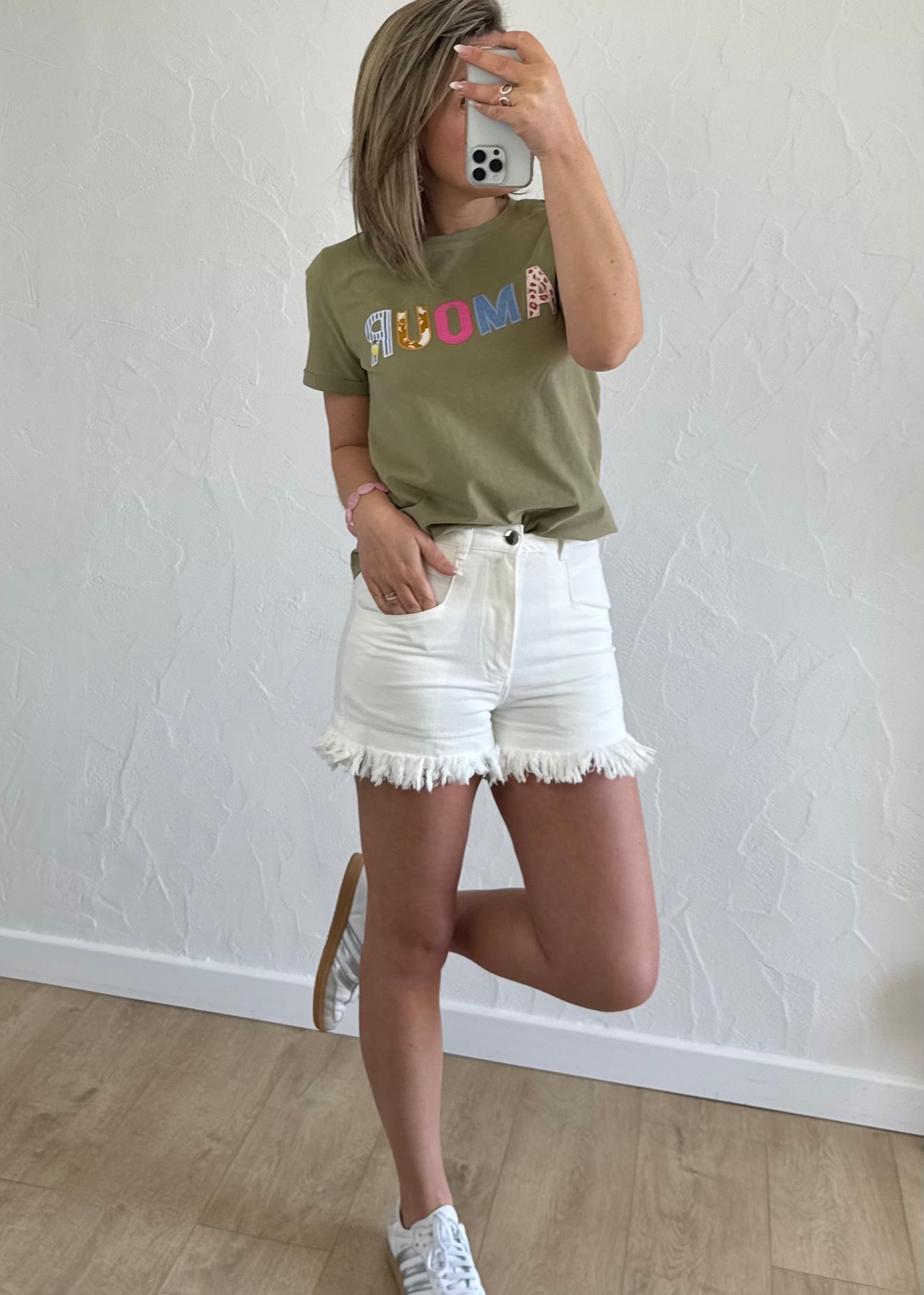 Short Maeva Blanc