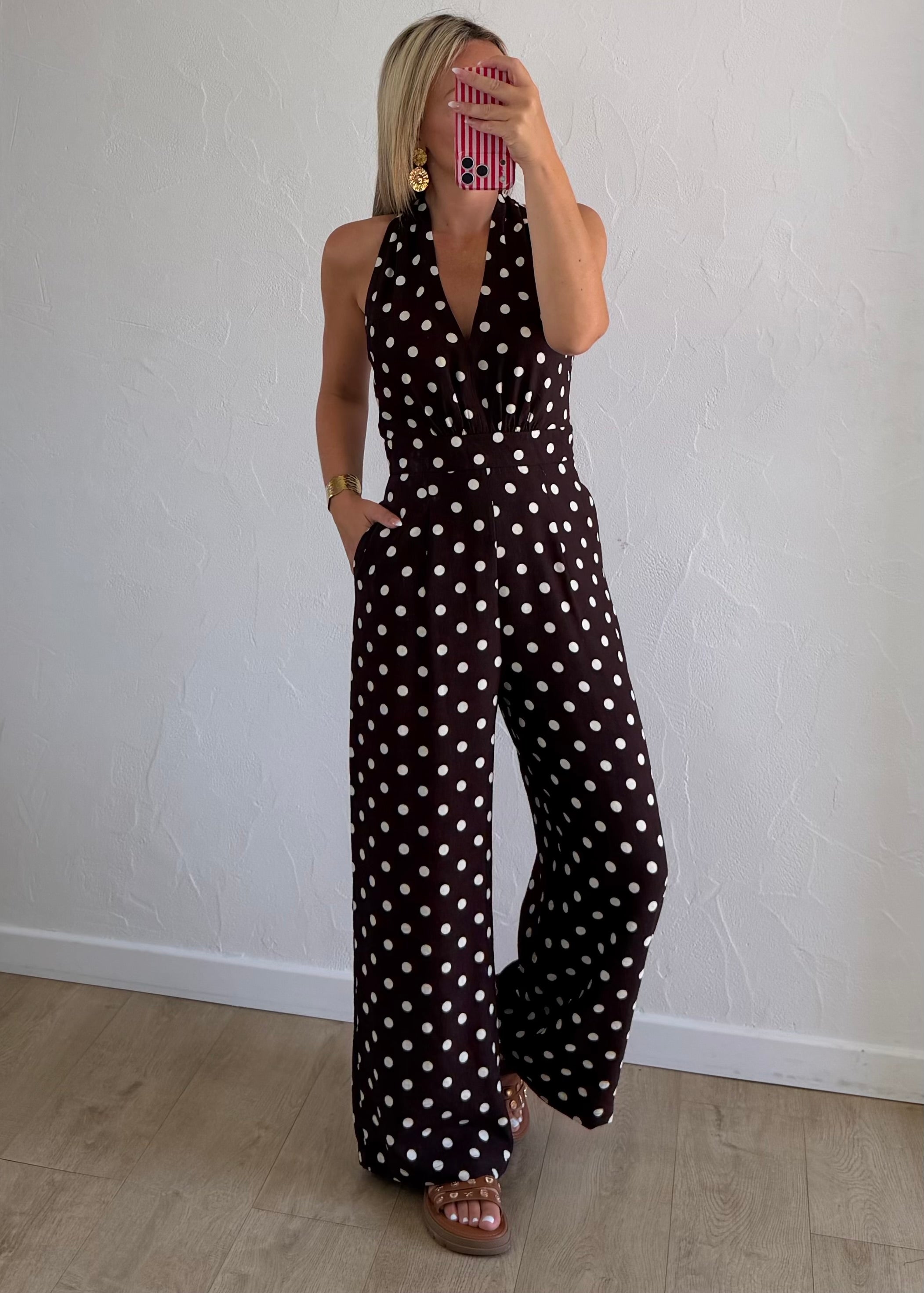 Combi-Pantalon LOUISON Choco