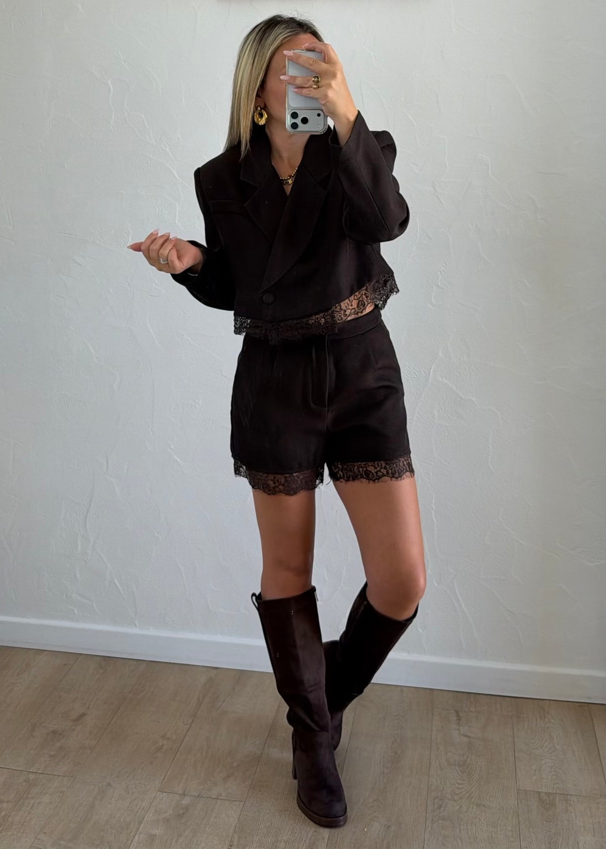 Blazer Jenna chocolat
