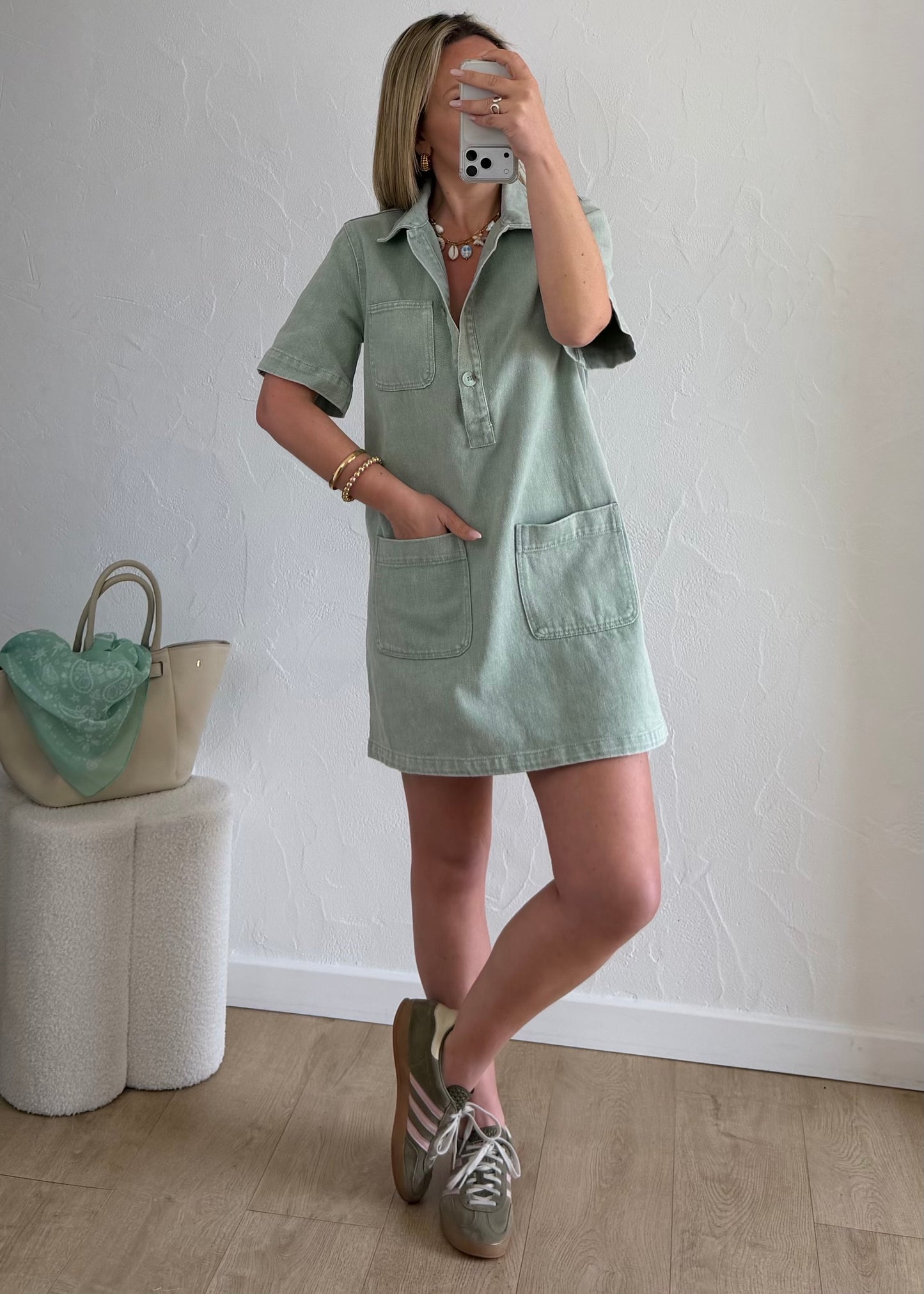 Robe CASSANDRA Turquoise