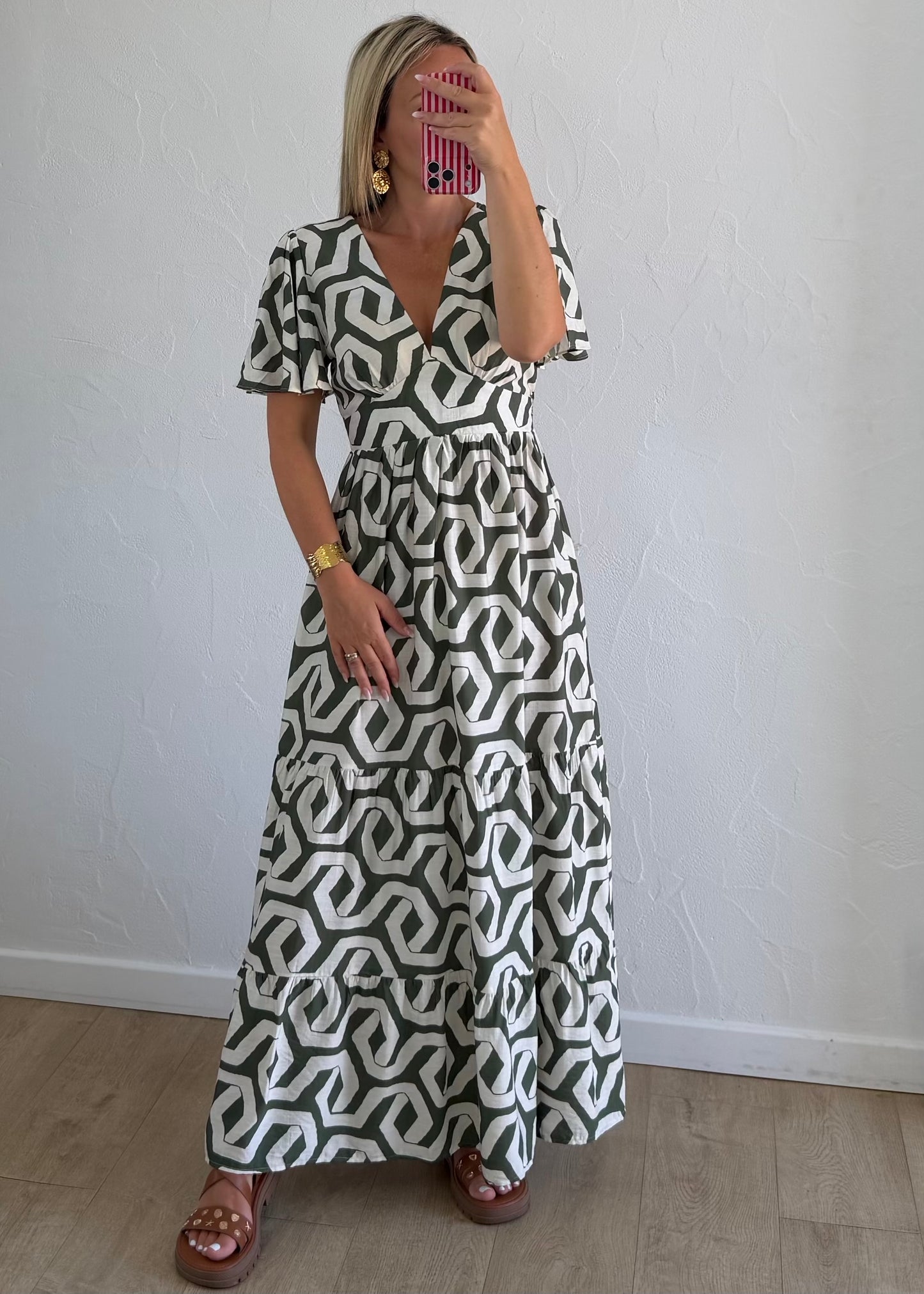 Robe ABIGAELLE Kaki