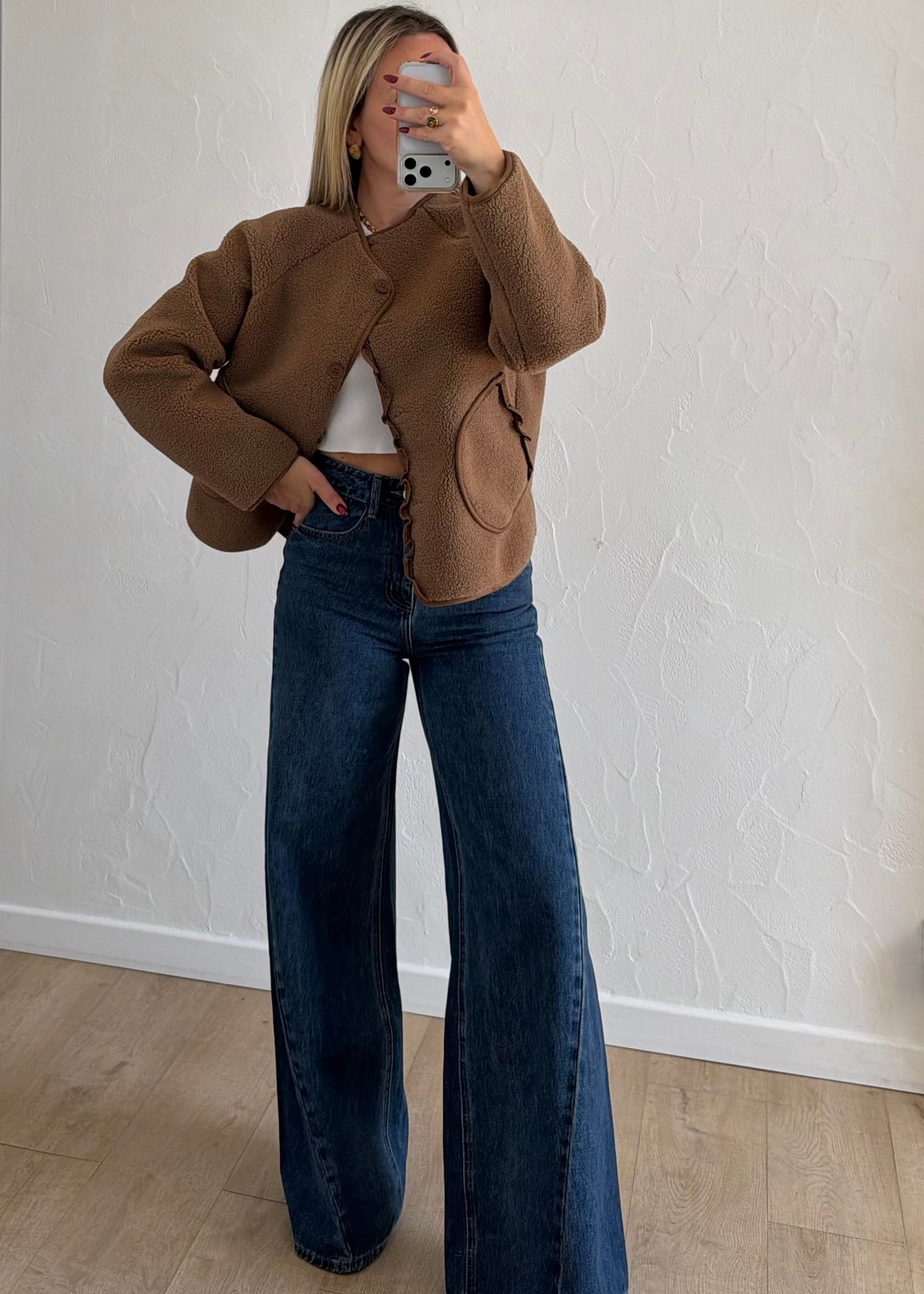 Veste Allan camel