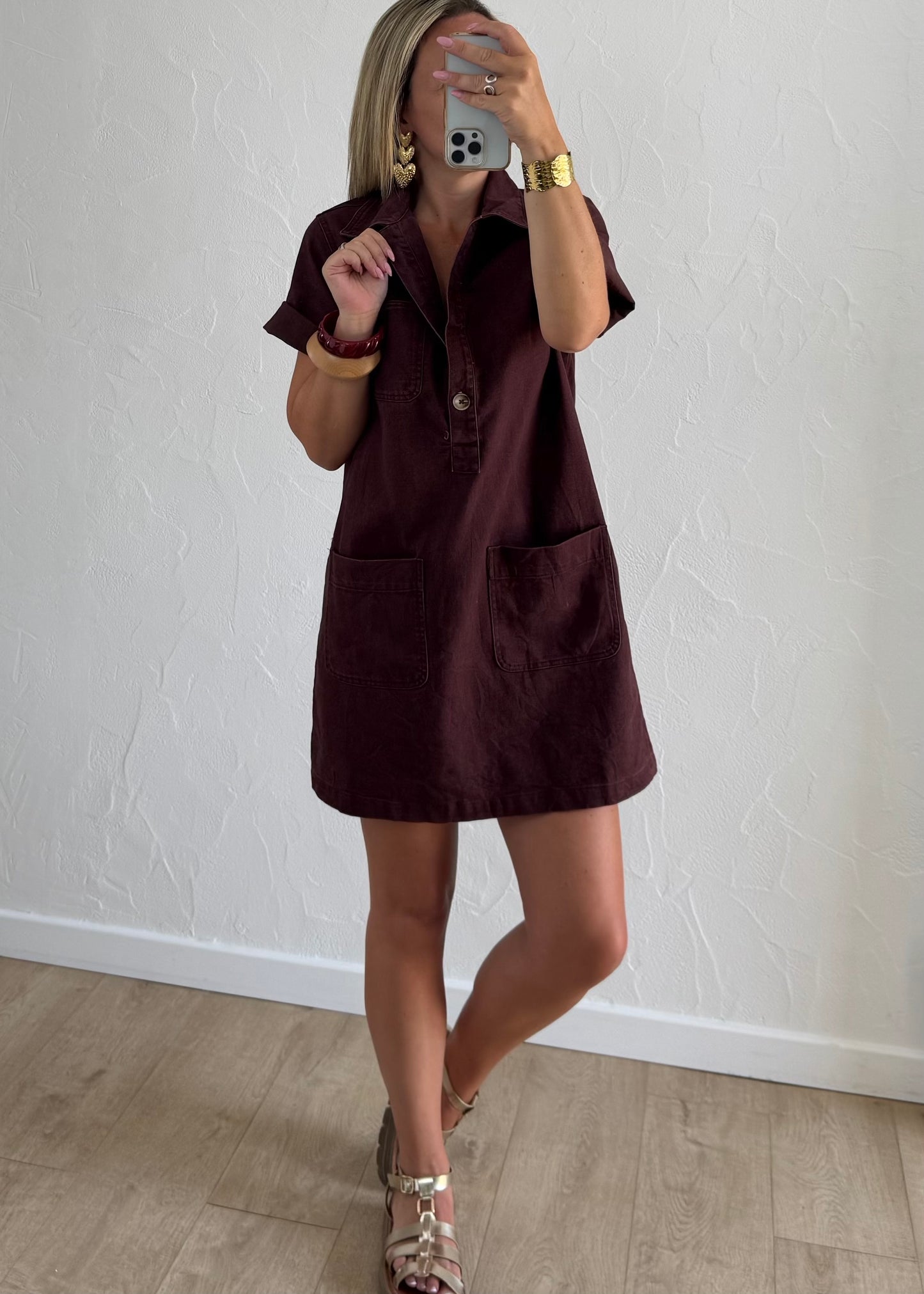 Robe PIATTO Bordeaux