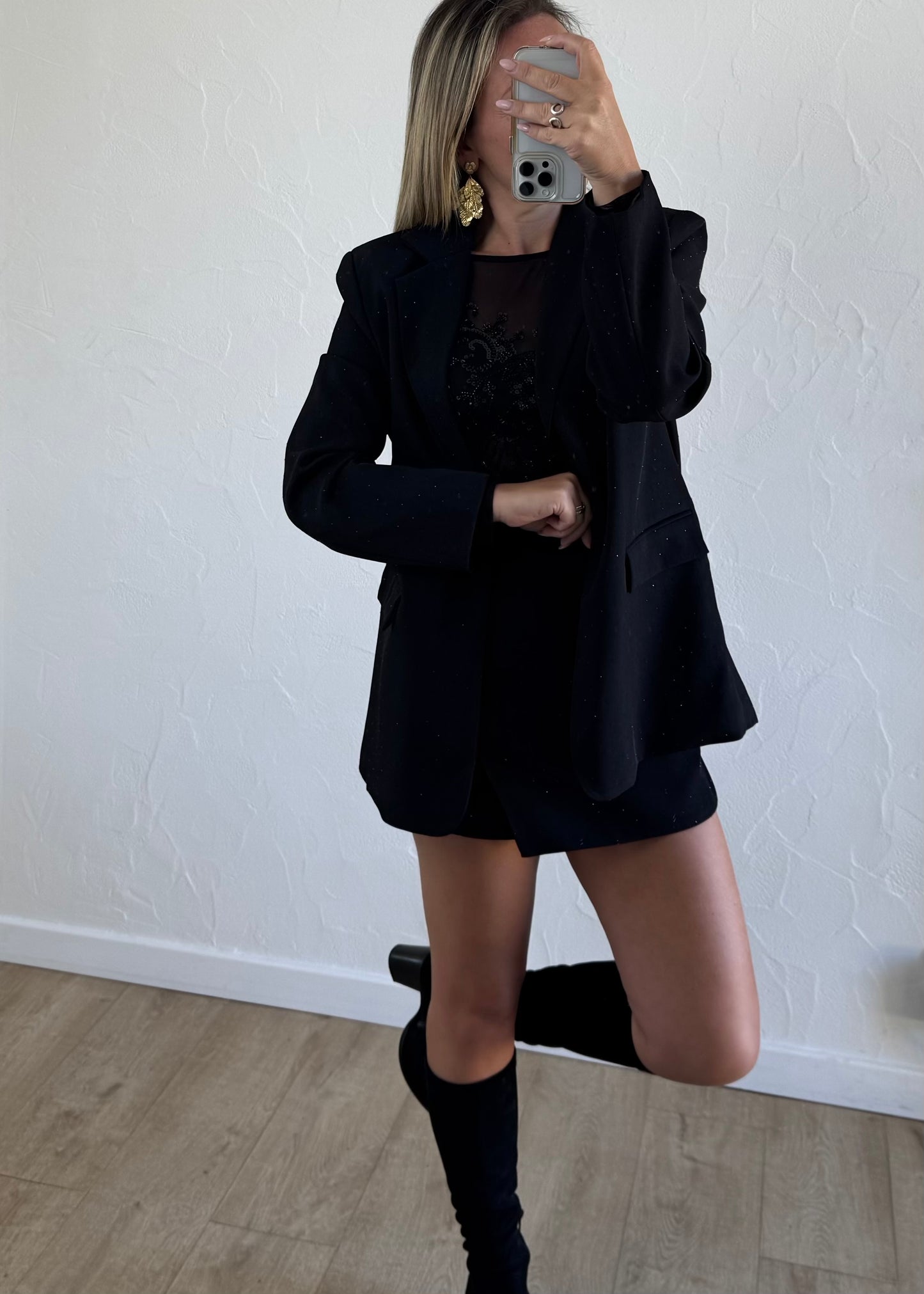 Jupe-short SOLEANNE Noir