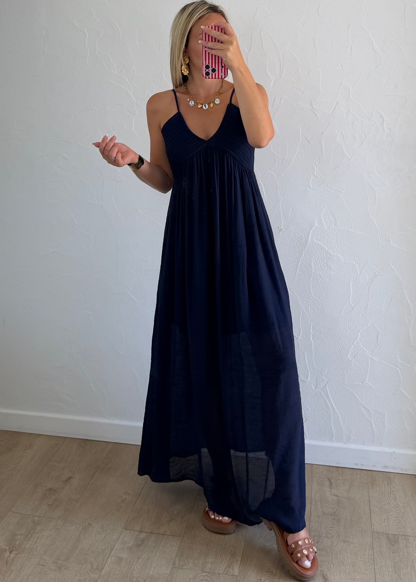 Robe ASTRIDE Bleu Marine
