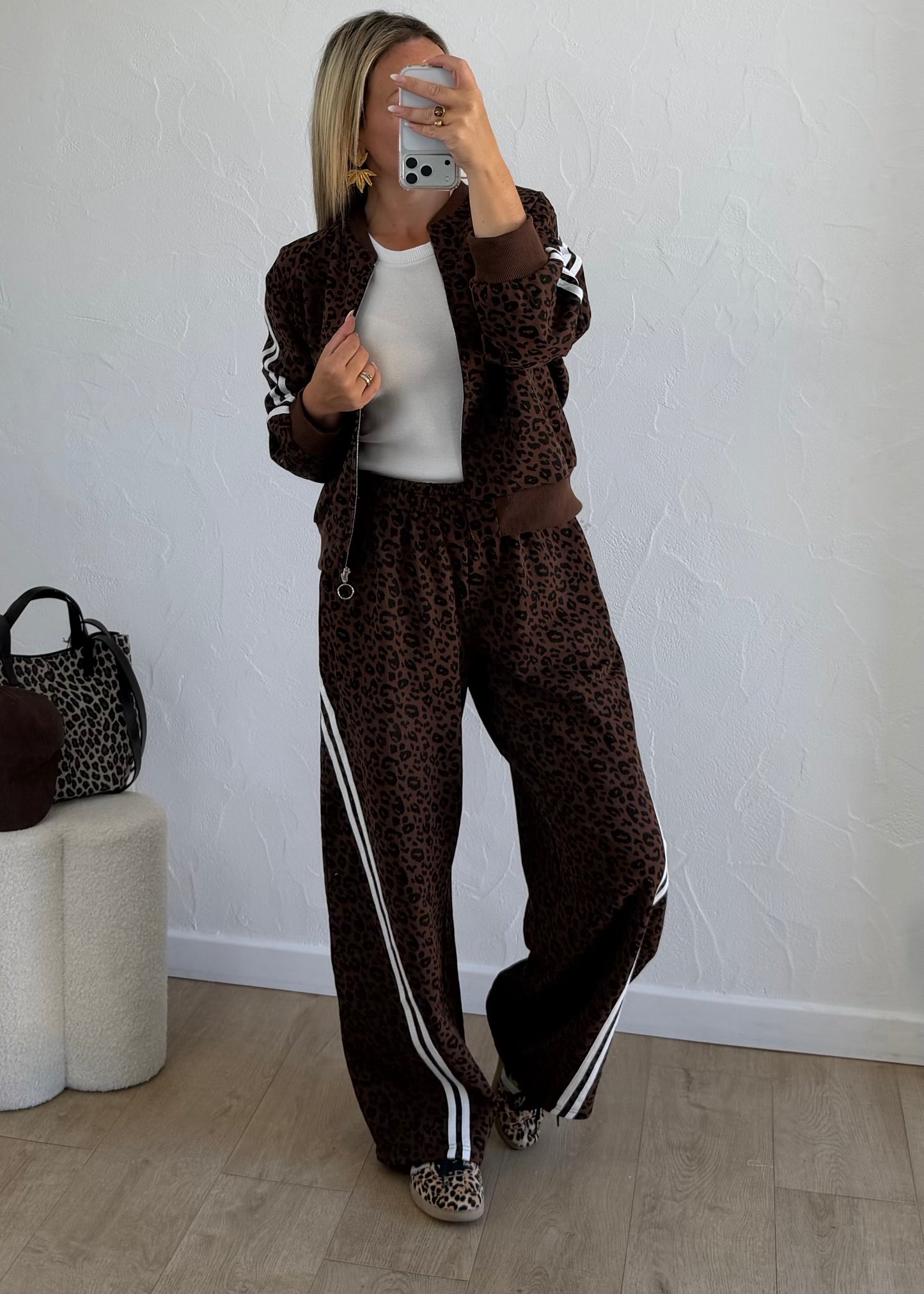 Pantalon Salomé léopard