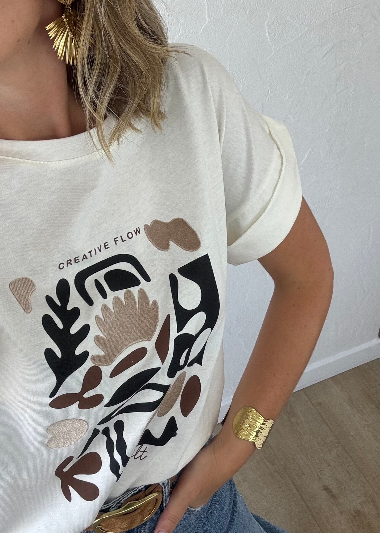 Tee-shirt « CREATIVE FLOW »