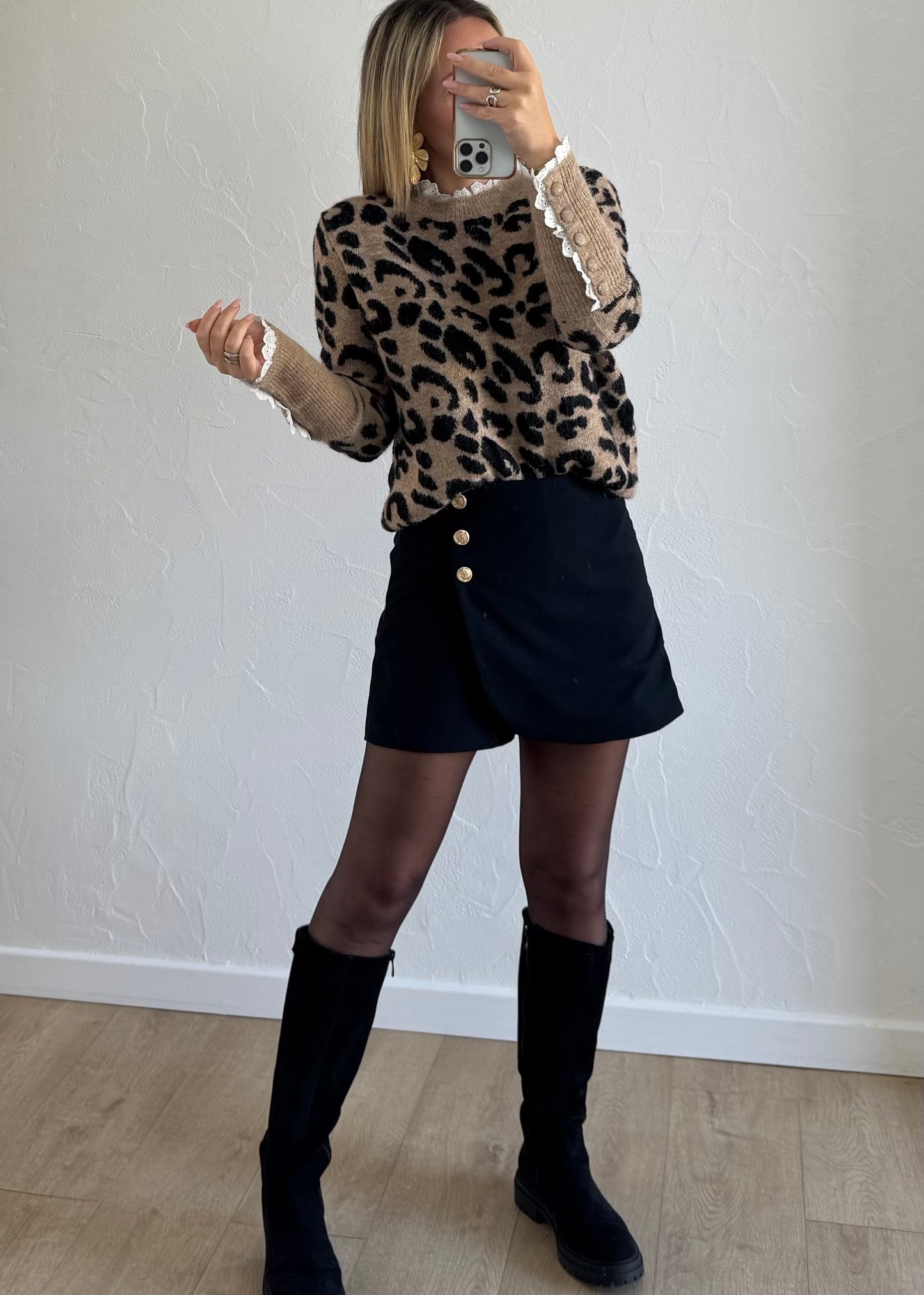 Pull MARIE-LOUISE Taupe