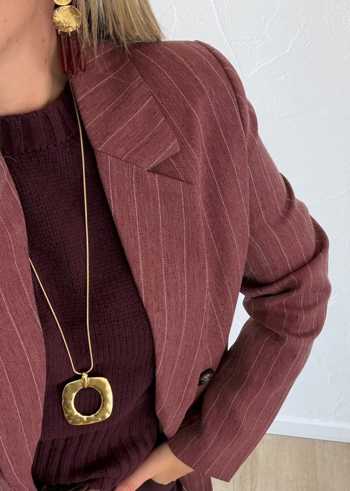 Blazer Rosario bordeaux