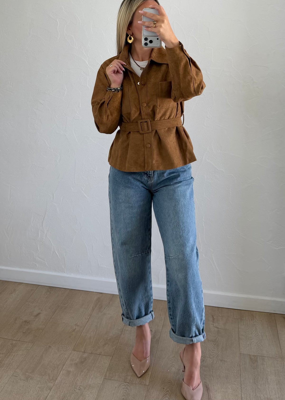Veste Charline camel
