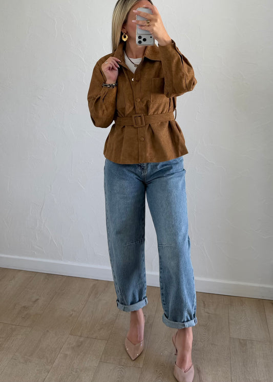 Veste Charline camel