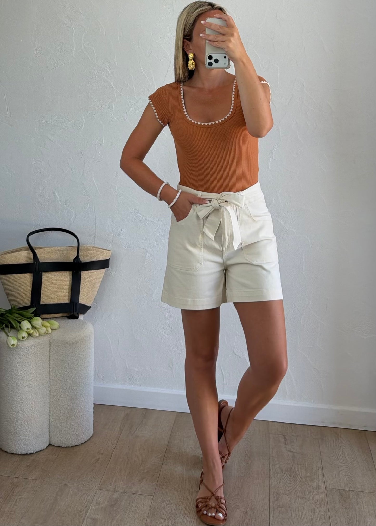 Short ERINE Beige