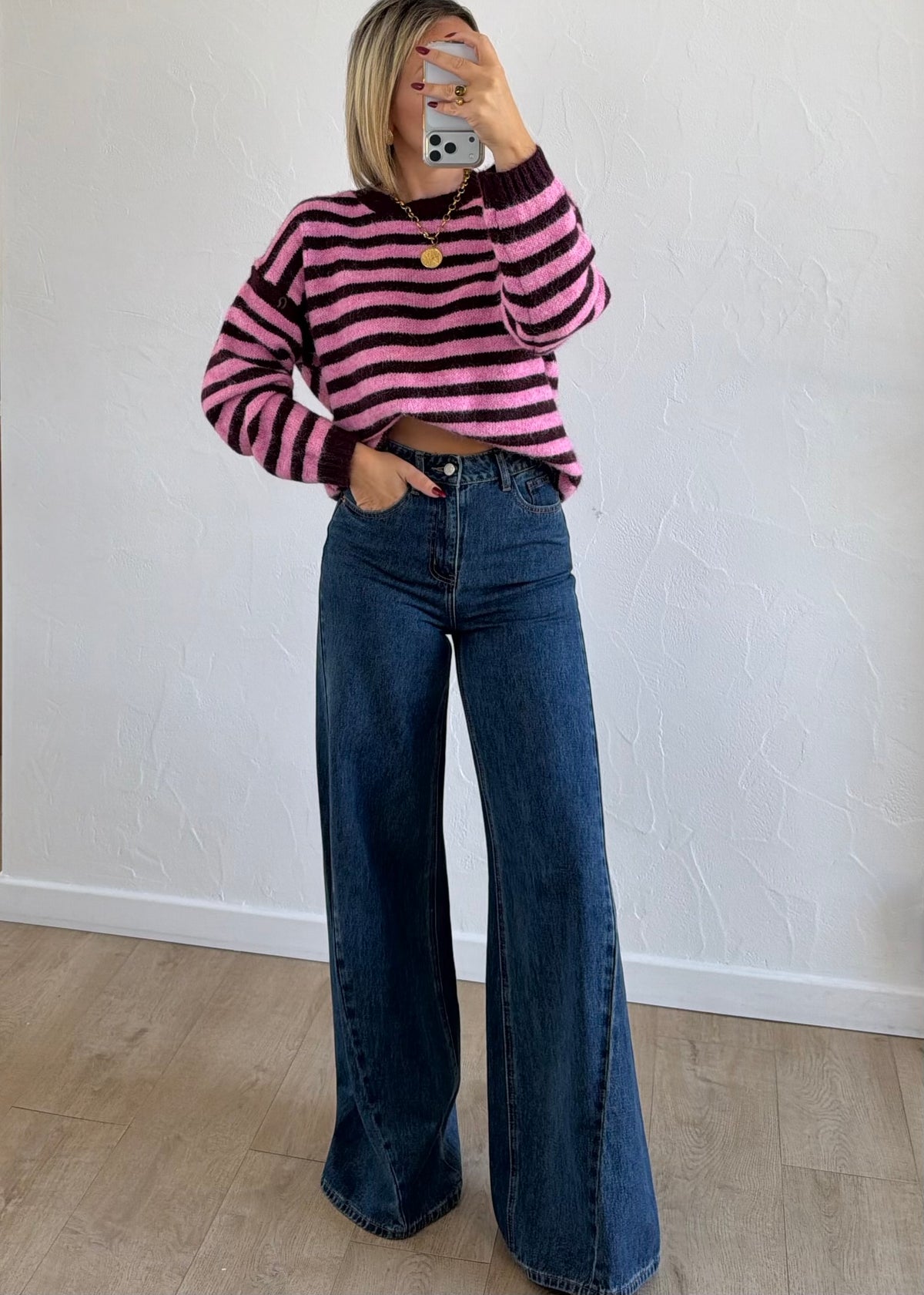Pull Maylo rayé