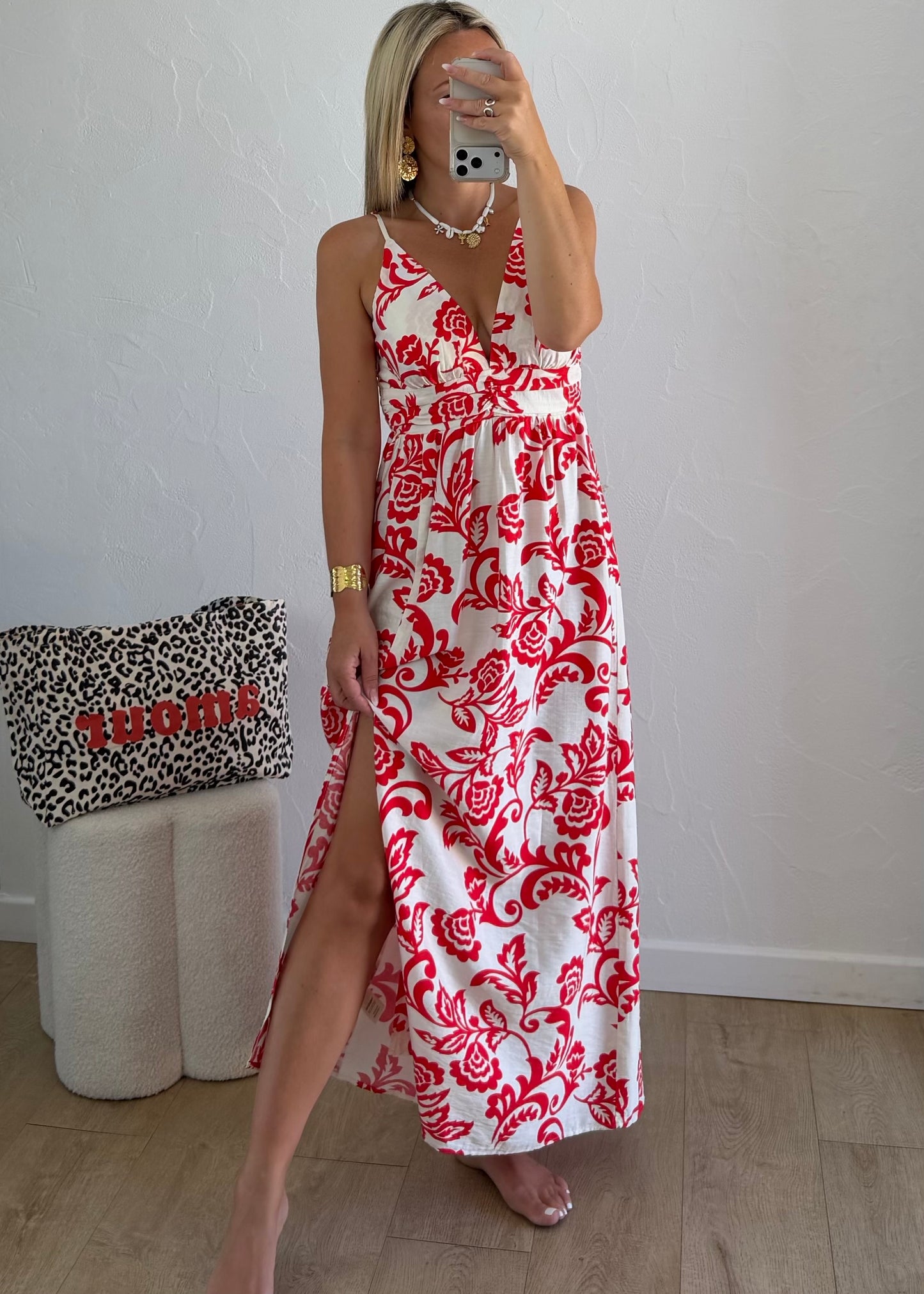 Robe LOANE Rouge
