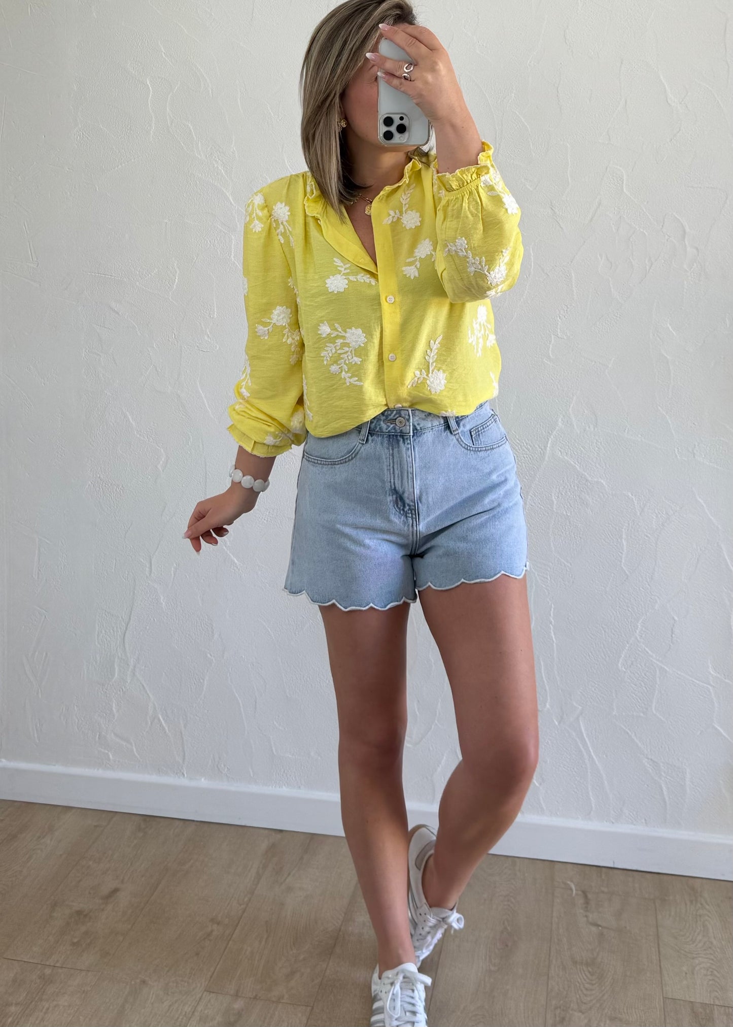 Chemisier Ambre Jaune