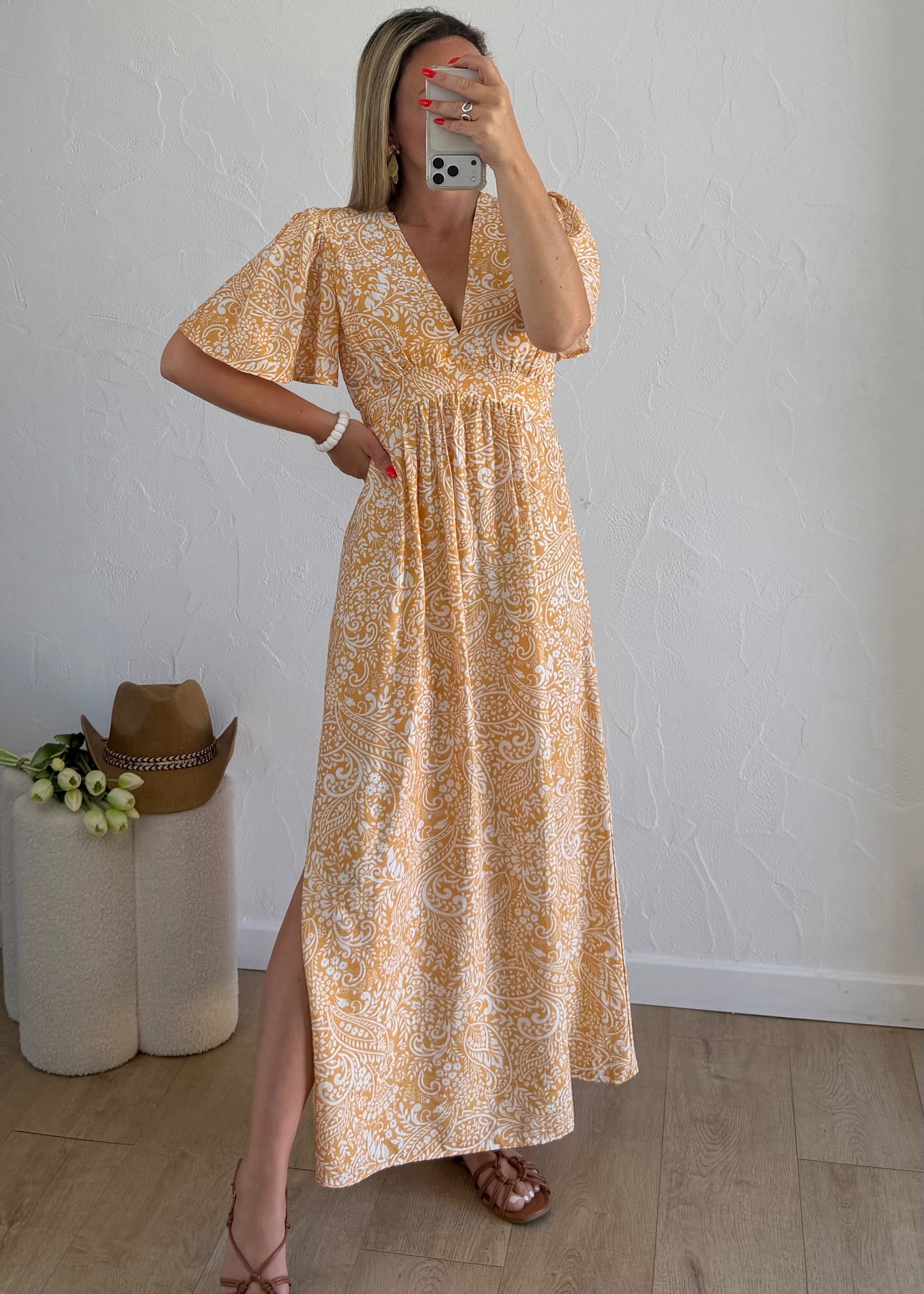 Robe MARION Jaune