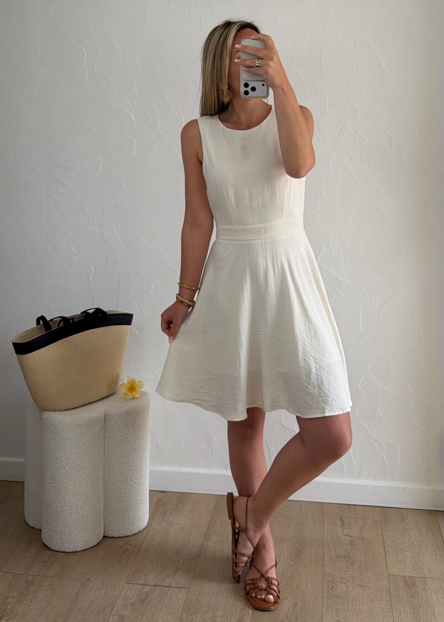 Robe ALESSIA Ivoire