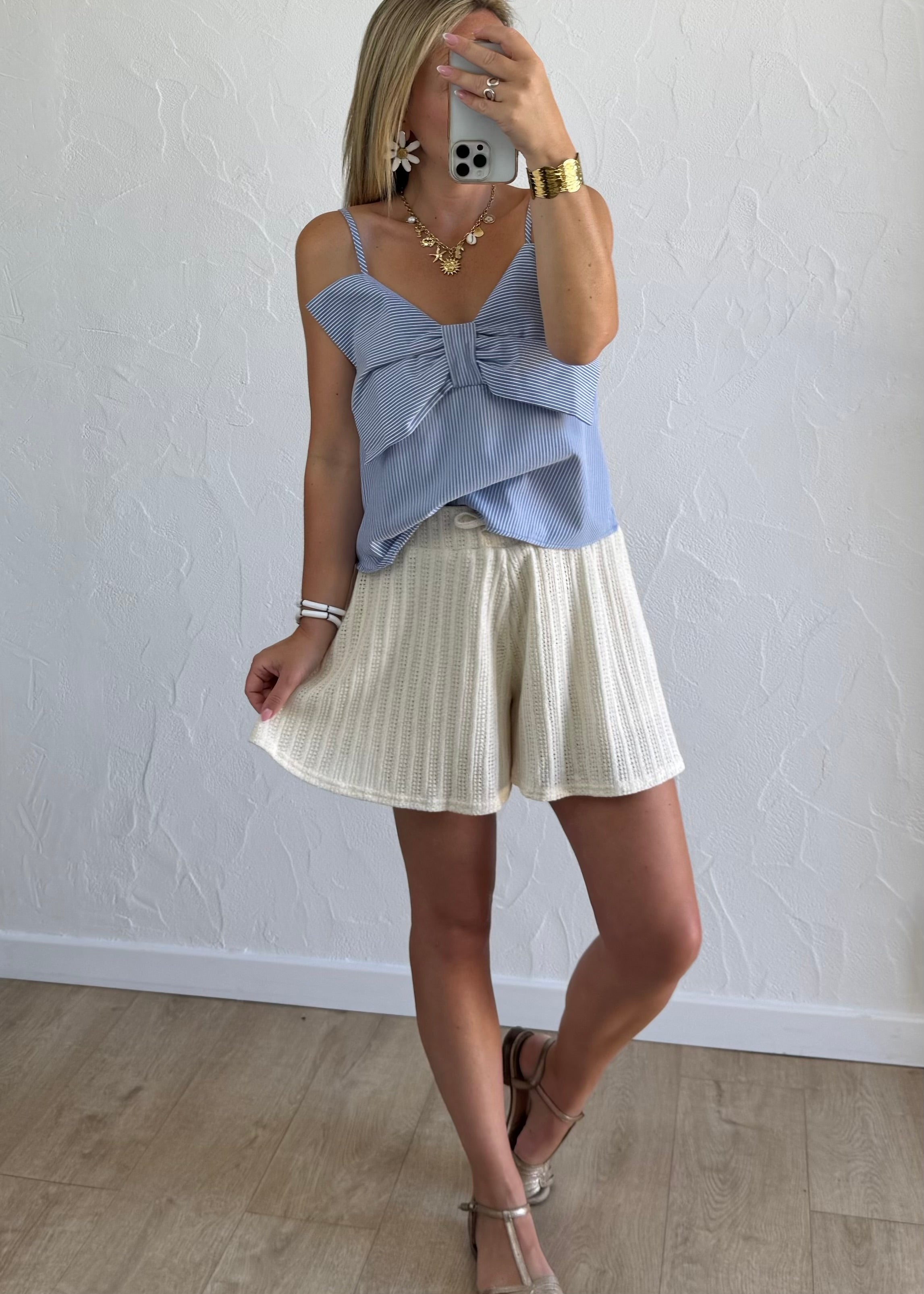 Débardeur Anna Bleu