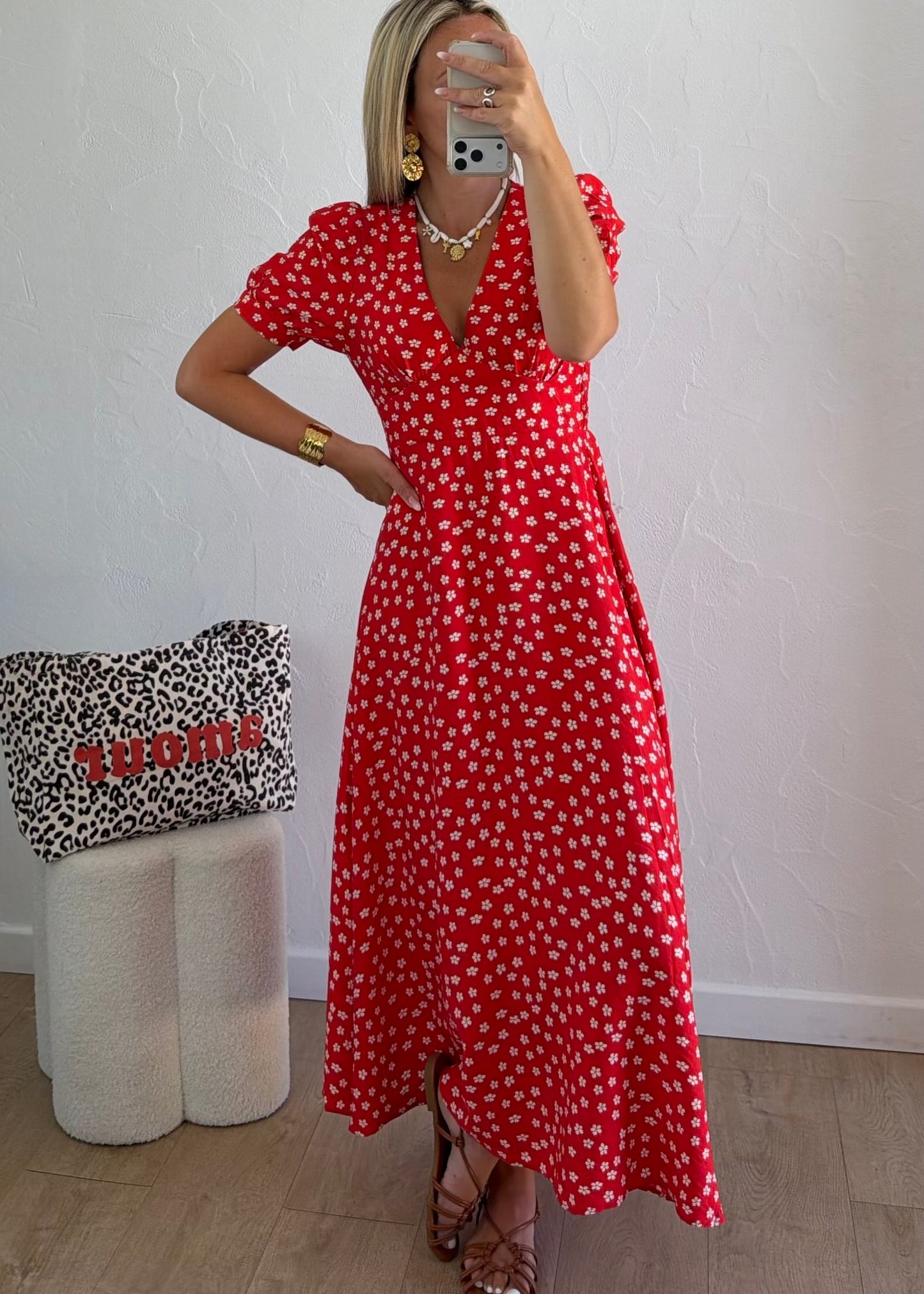 Robe ELANA Rouge